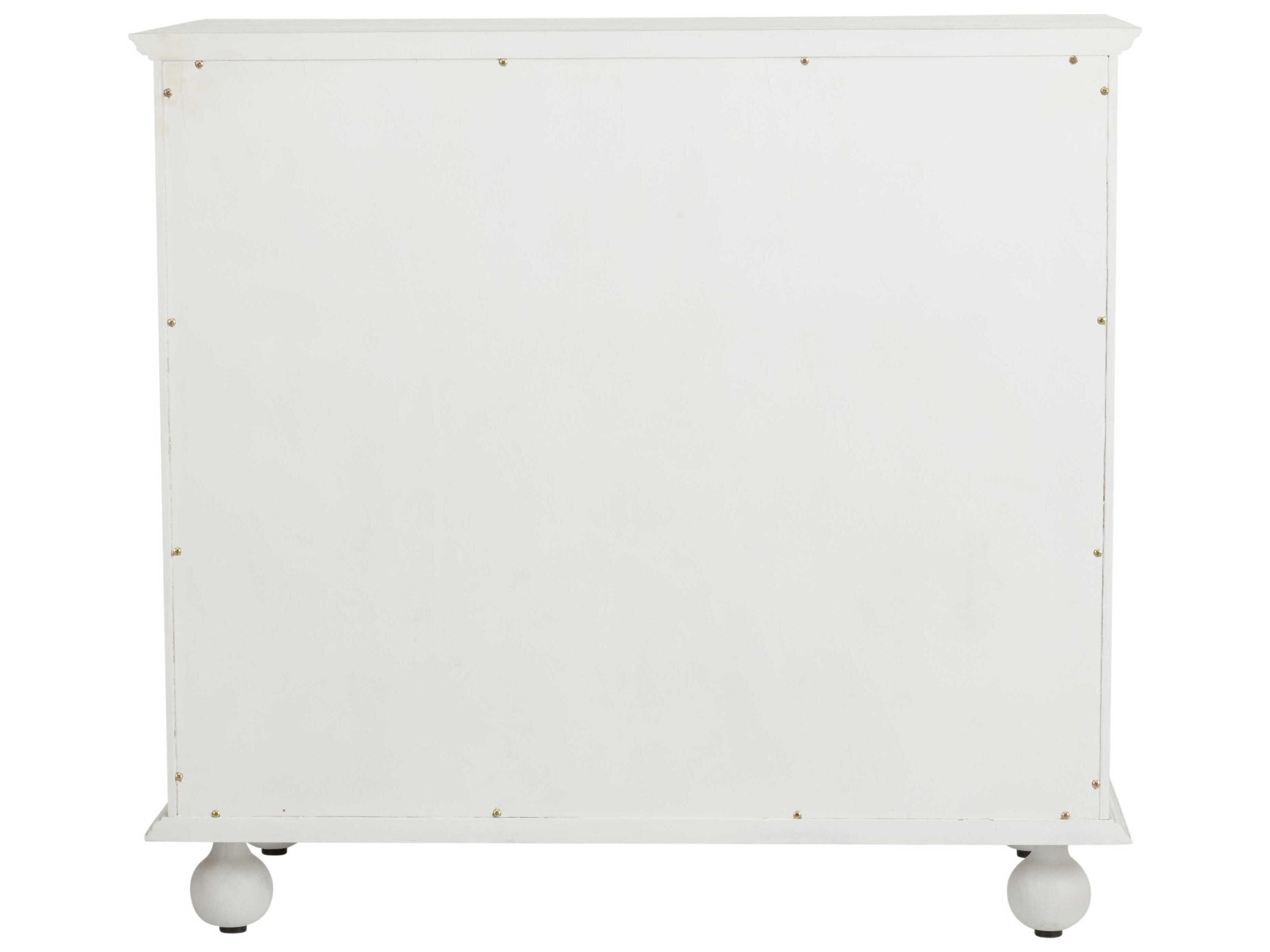 Chelsea House Bill Cain Maxwell White Green Accent Chest