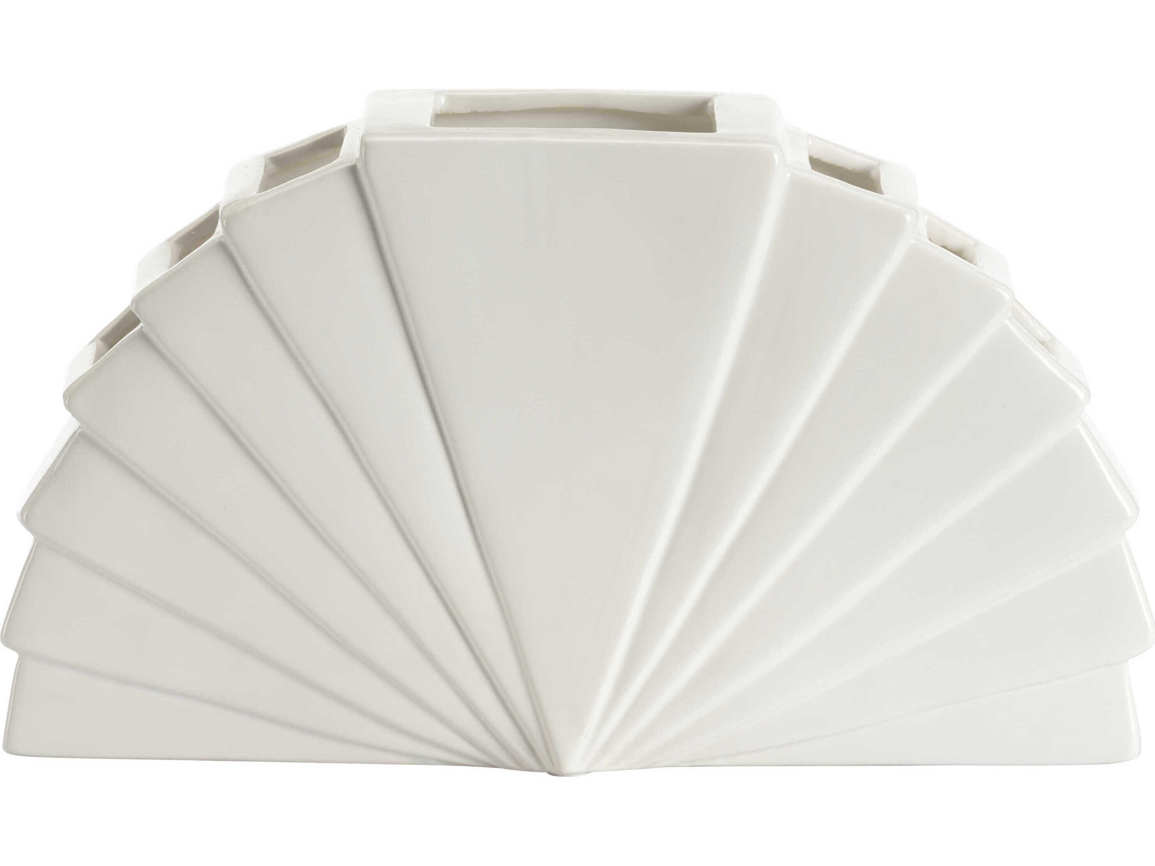 Chelsea House Elizabeth Wicker White La Feria Vase