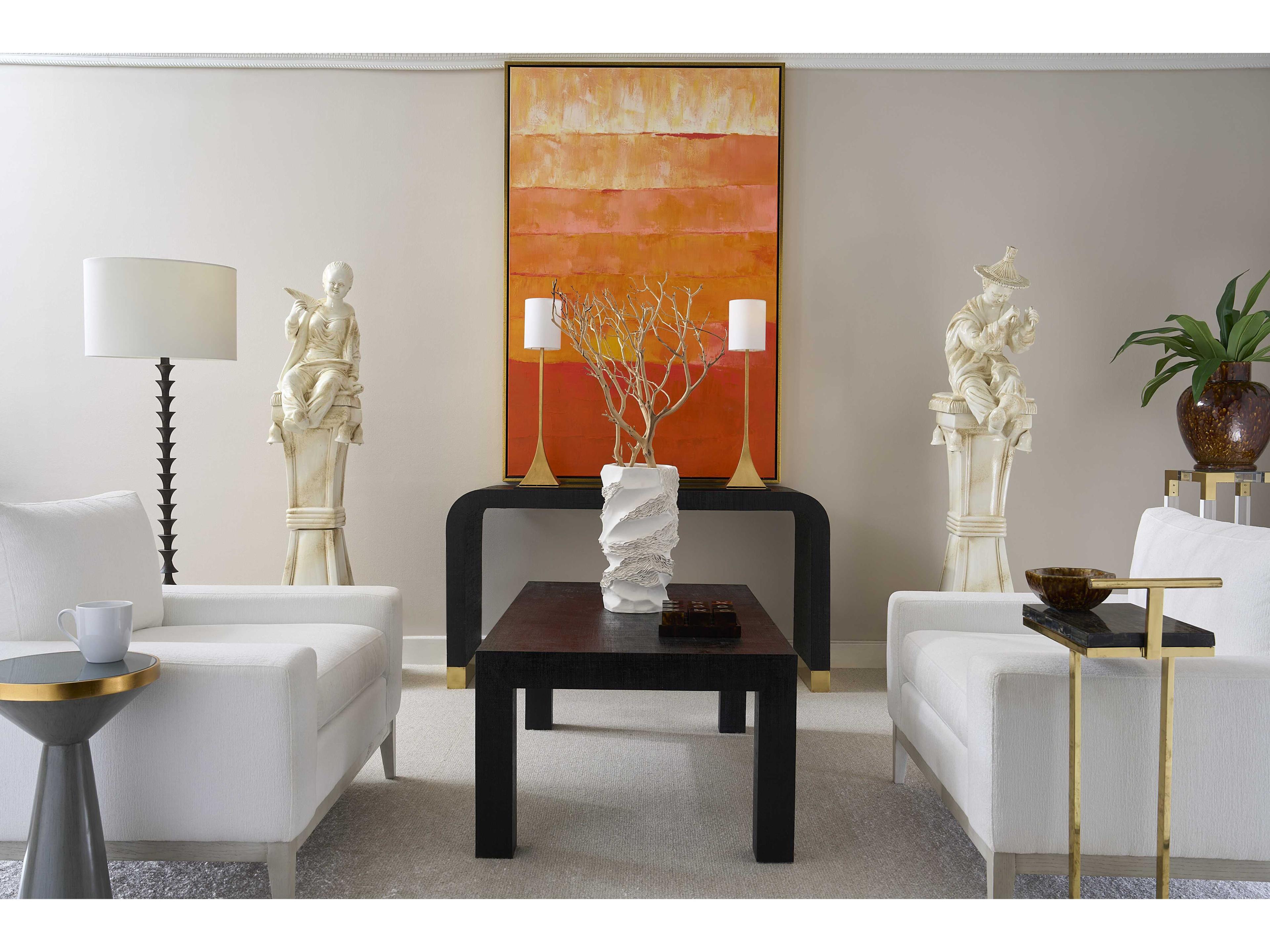 Chelsea House Matte White Ripple Ceramic Vase