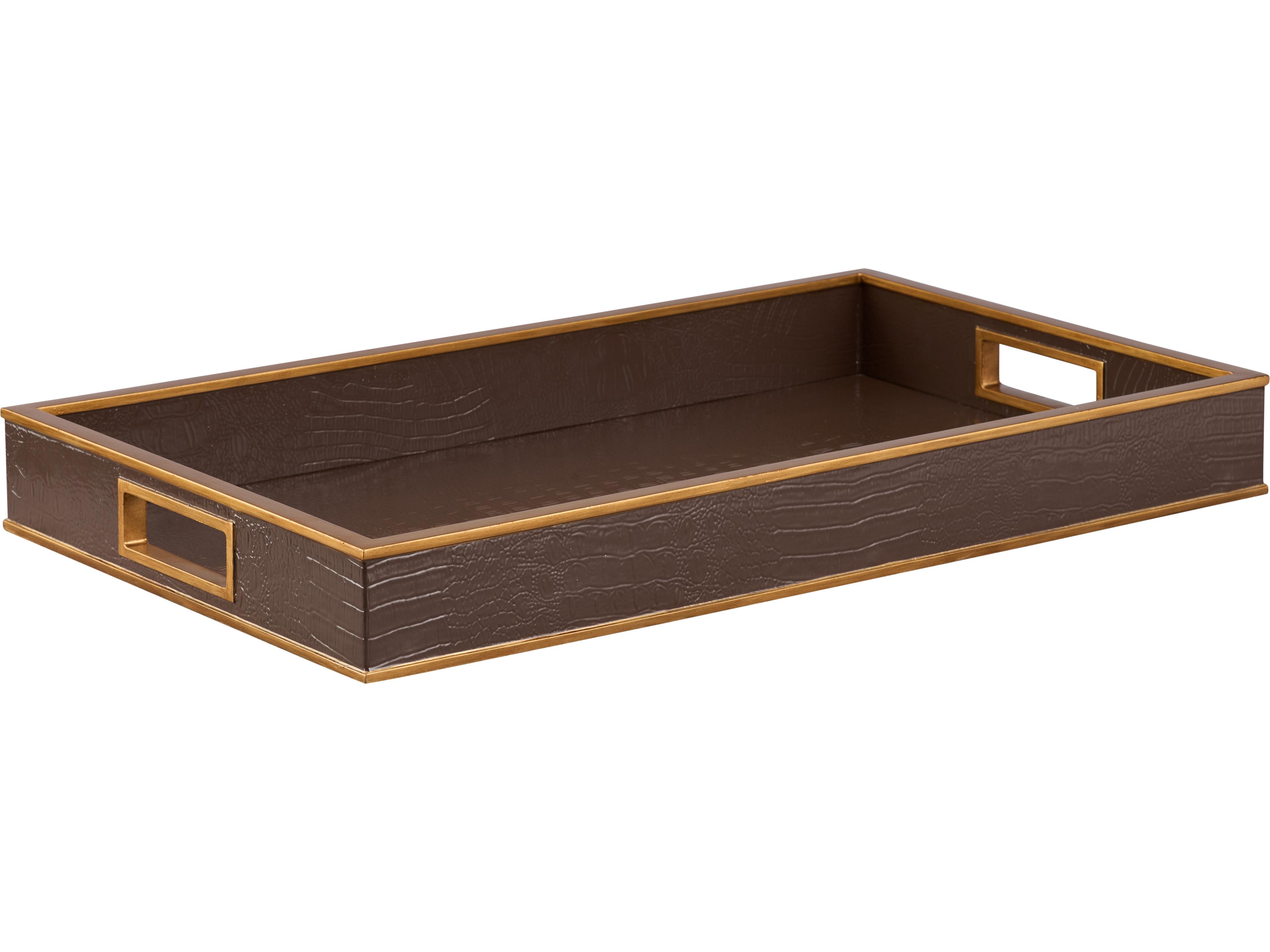 Shayla Copas Brown Serving Tray