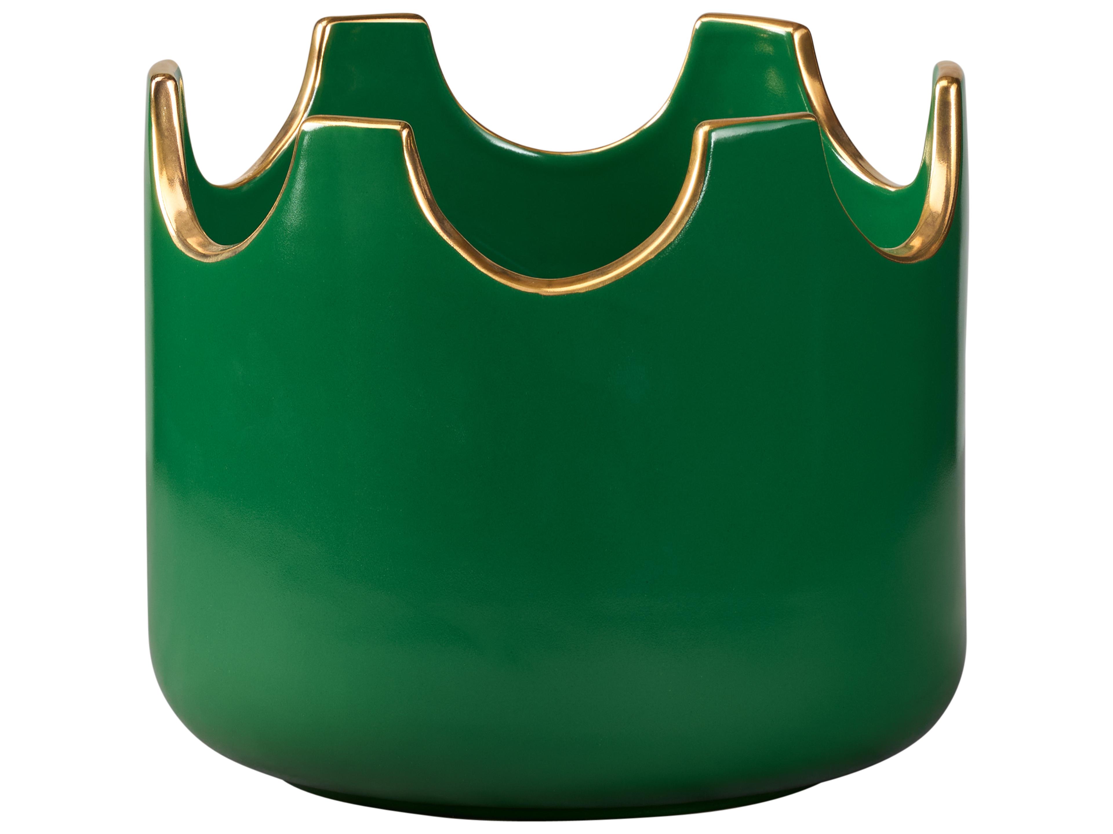 Mark Ross Green Gold Decorative Accent