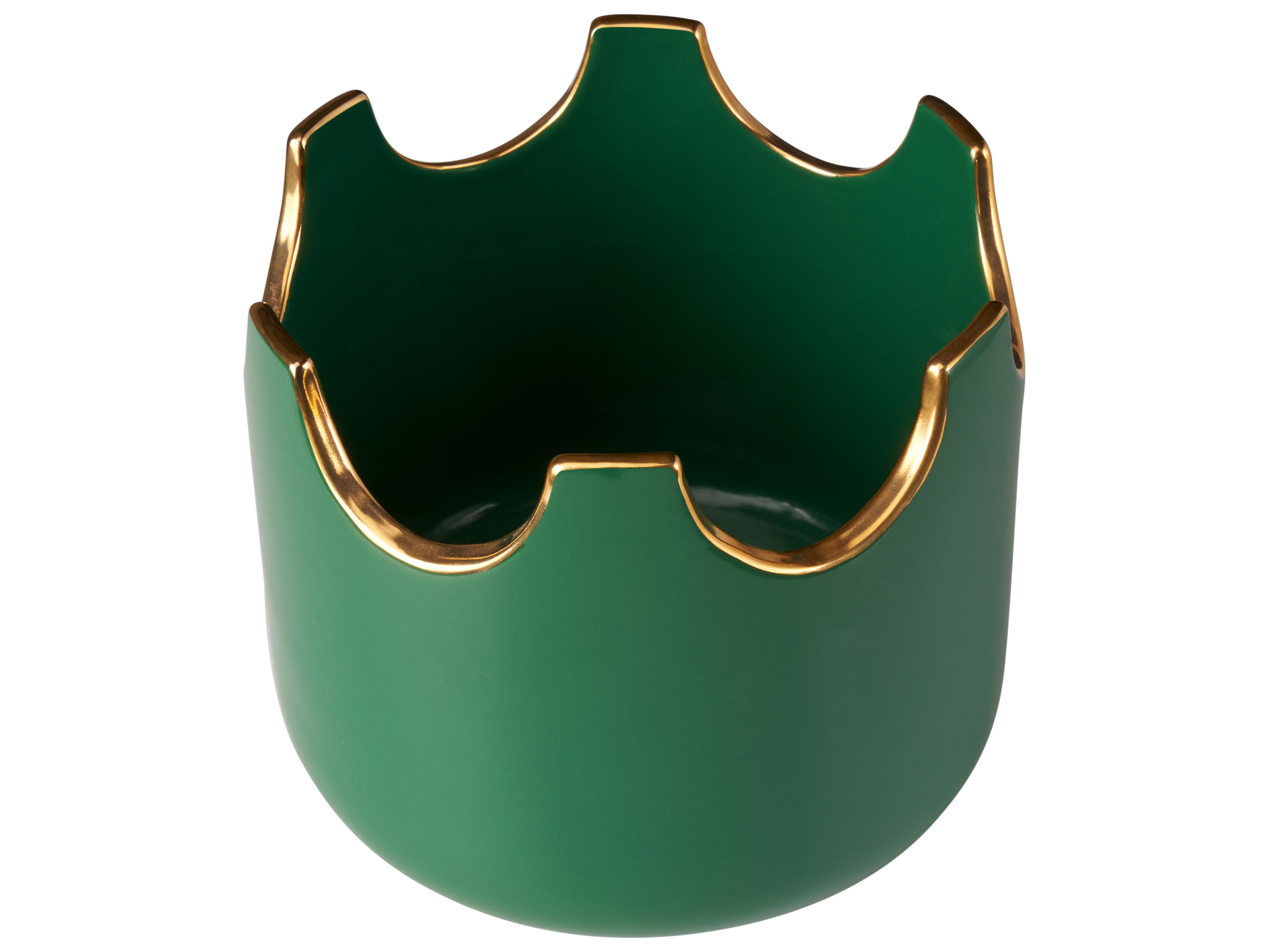 Chelsea House Mark Ross Green Gold Decorative Accent