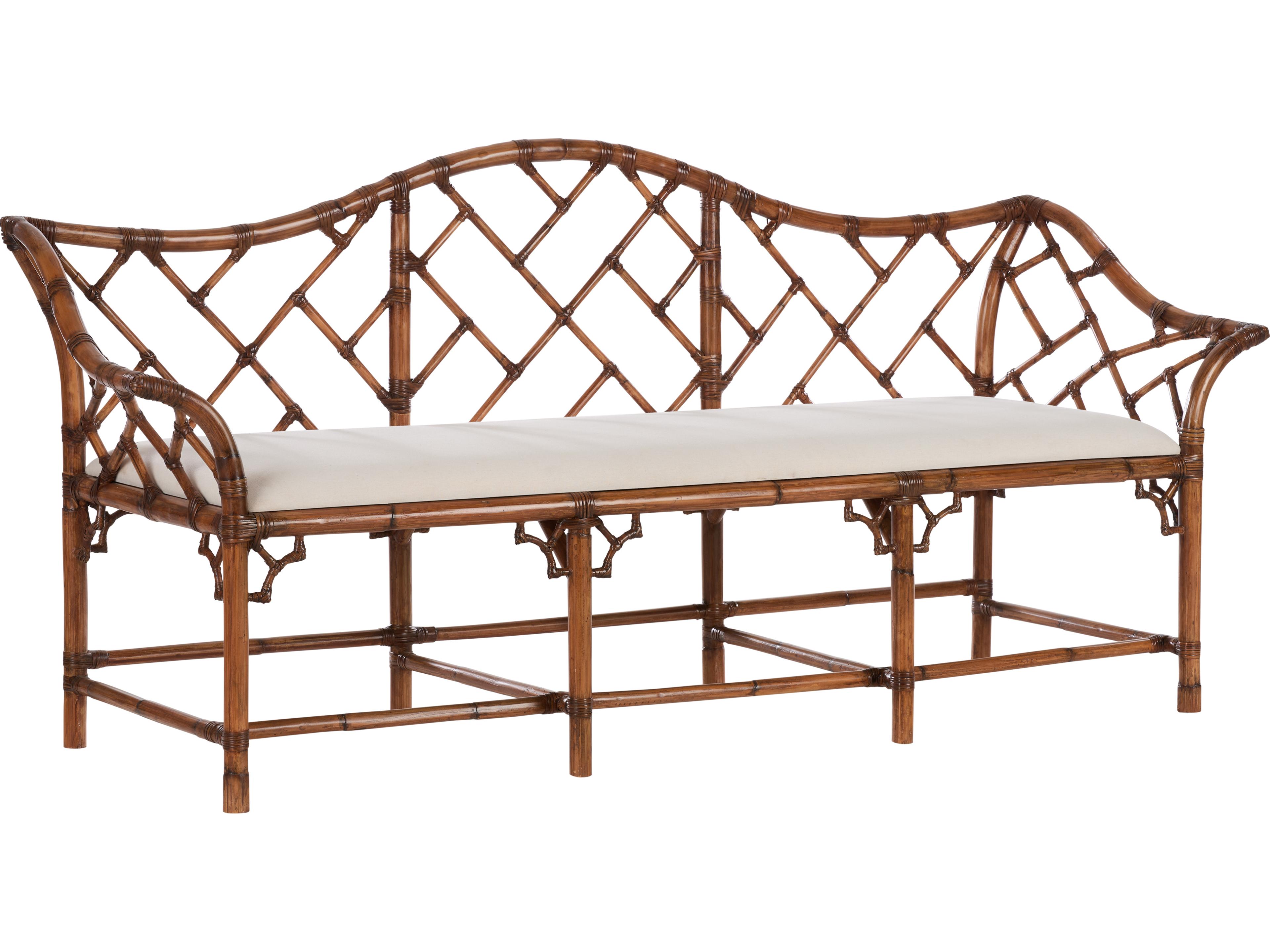 Bill Cain Brown Natural Upholstered Sofa