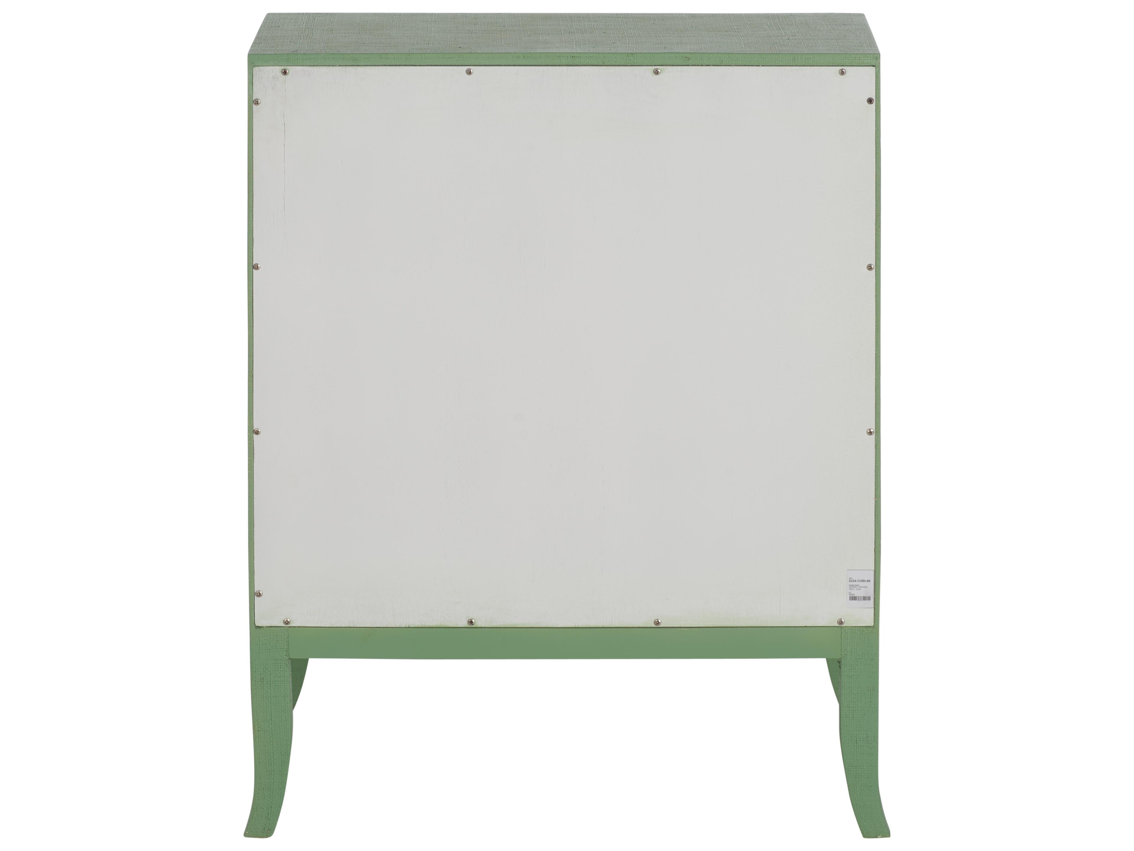 Chelsea House Rectangular Wood Green End Table