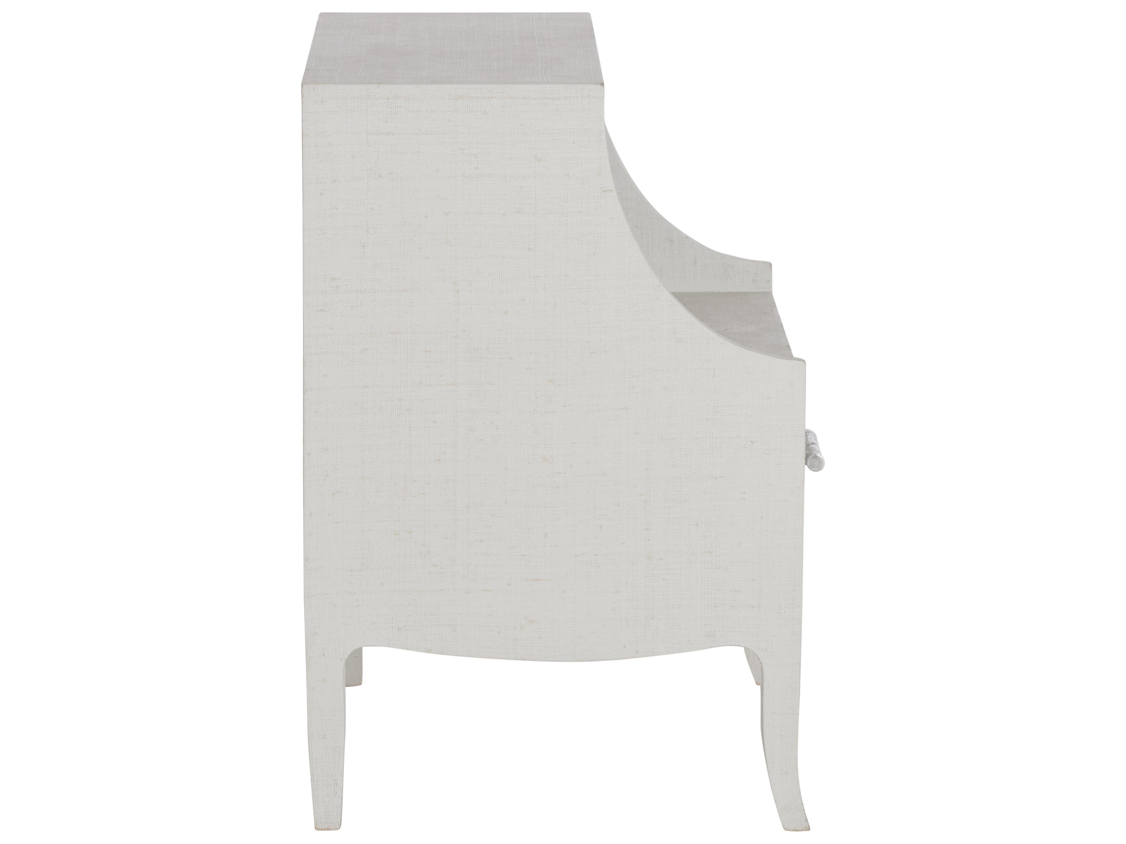 Chelsea House Rectangular Wood White End Table