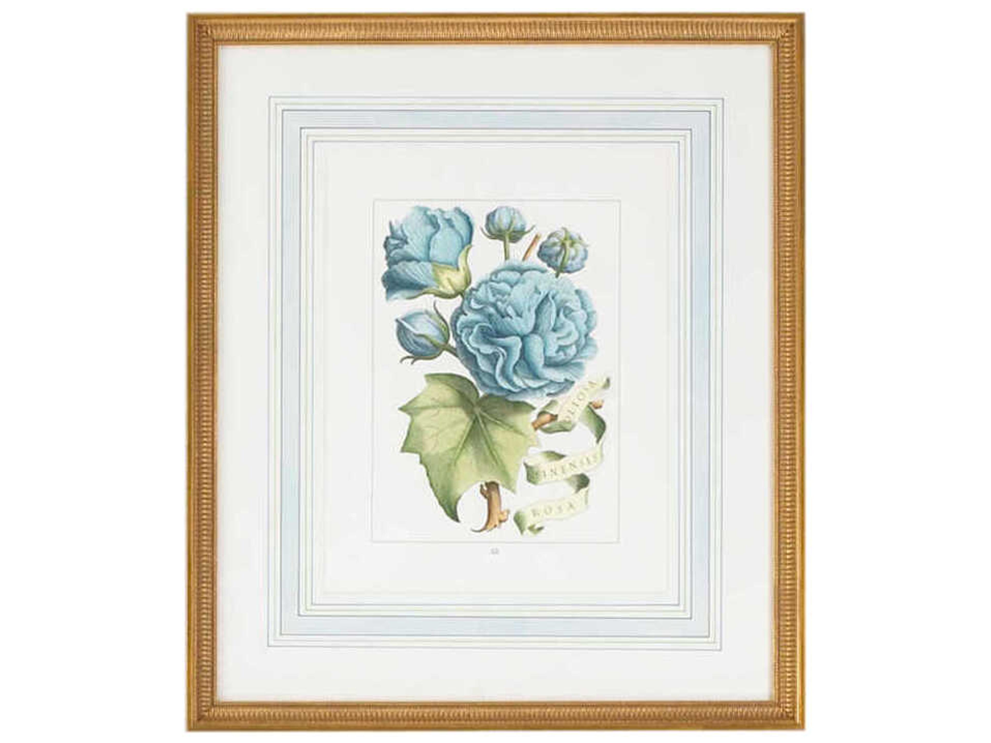 Chelsea House Bl Floral with Ribbon-B