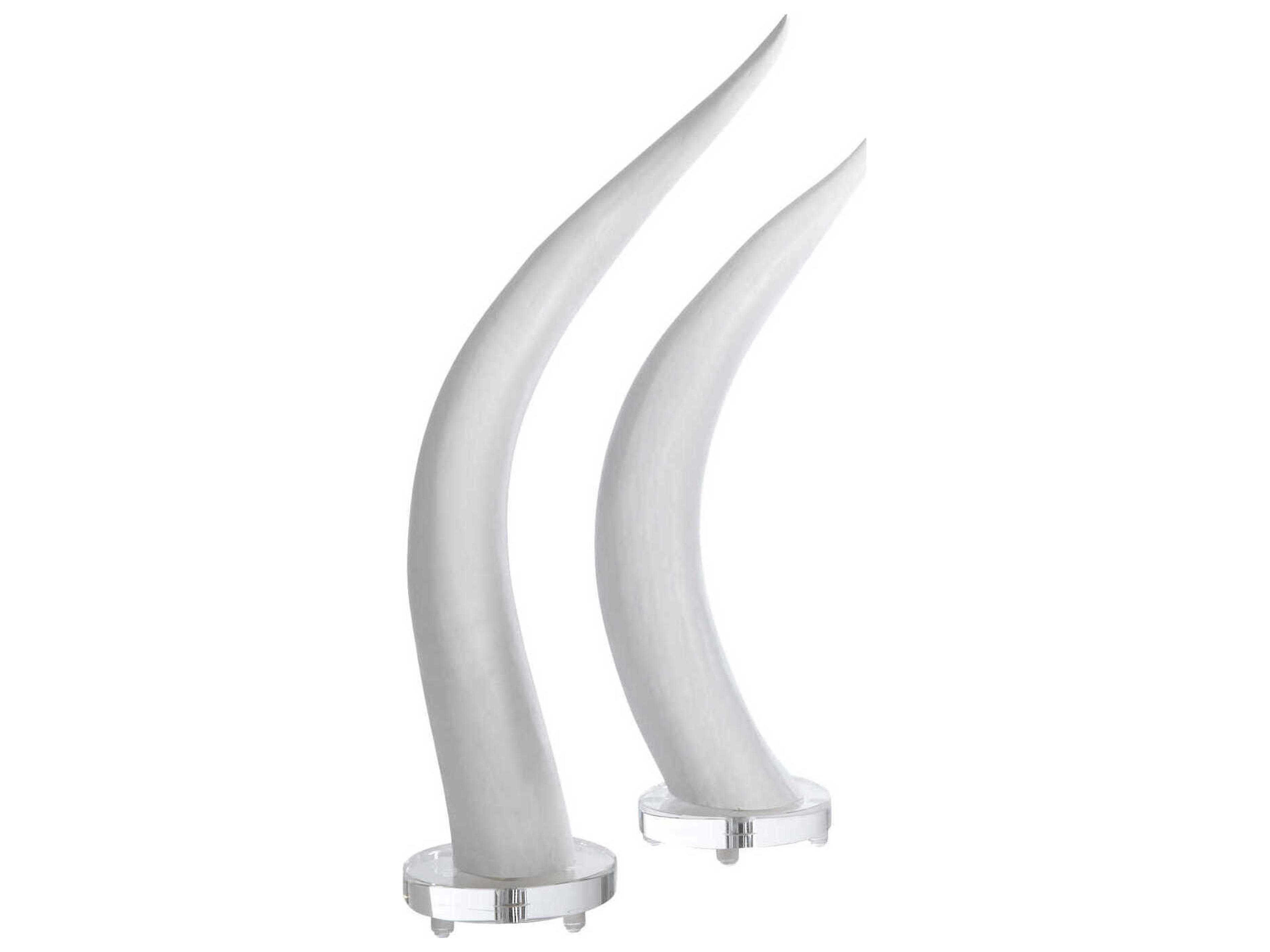 Chelsea House Bill Cain Horns - White