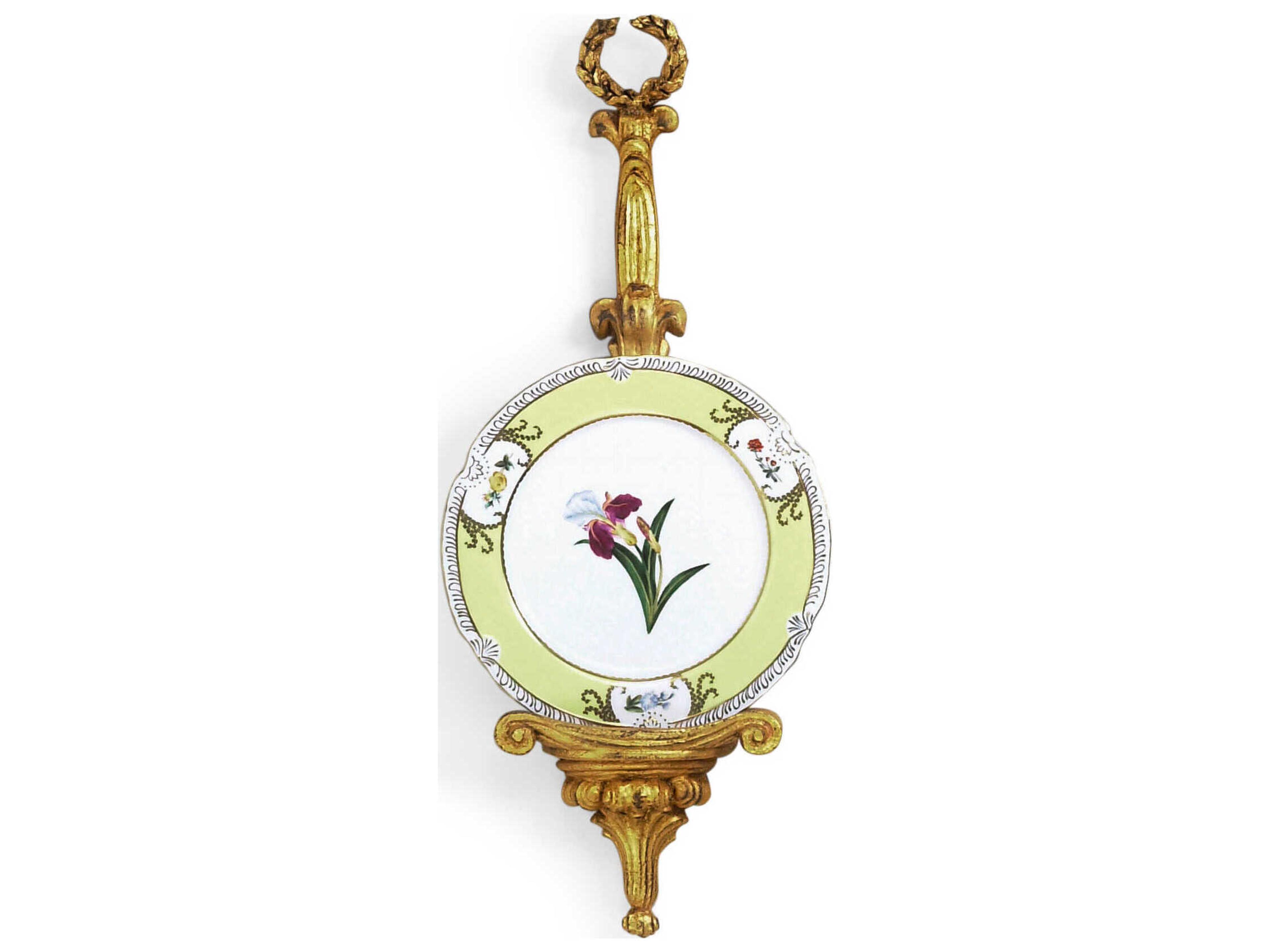 Bill Cain Plate Holder - Antique Gold