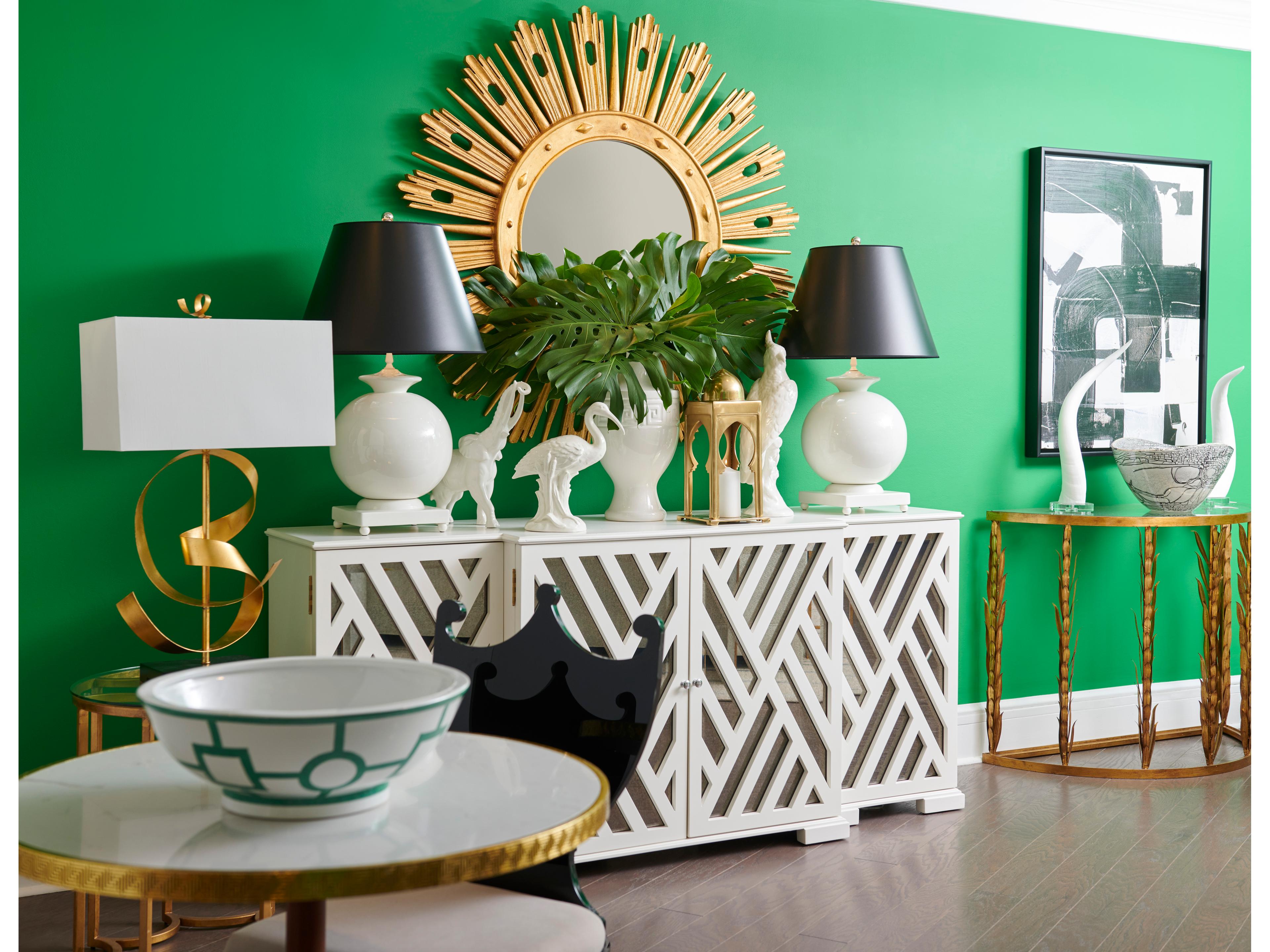 Chelsea House Black Oval Centerpiece