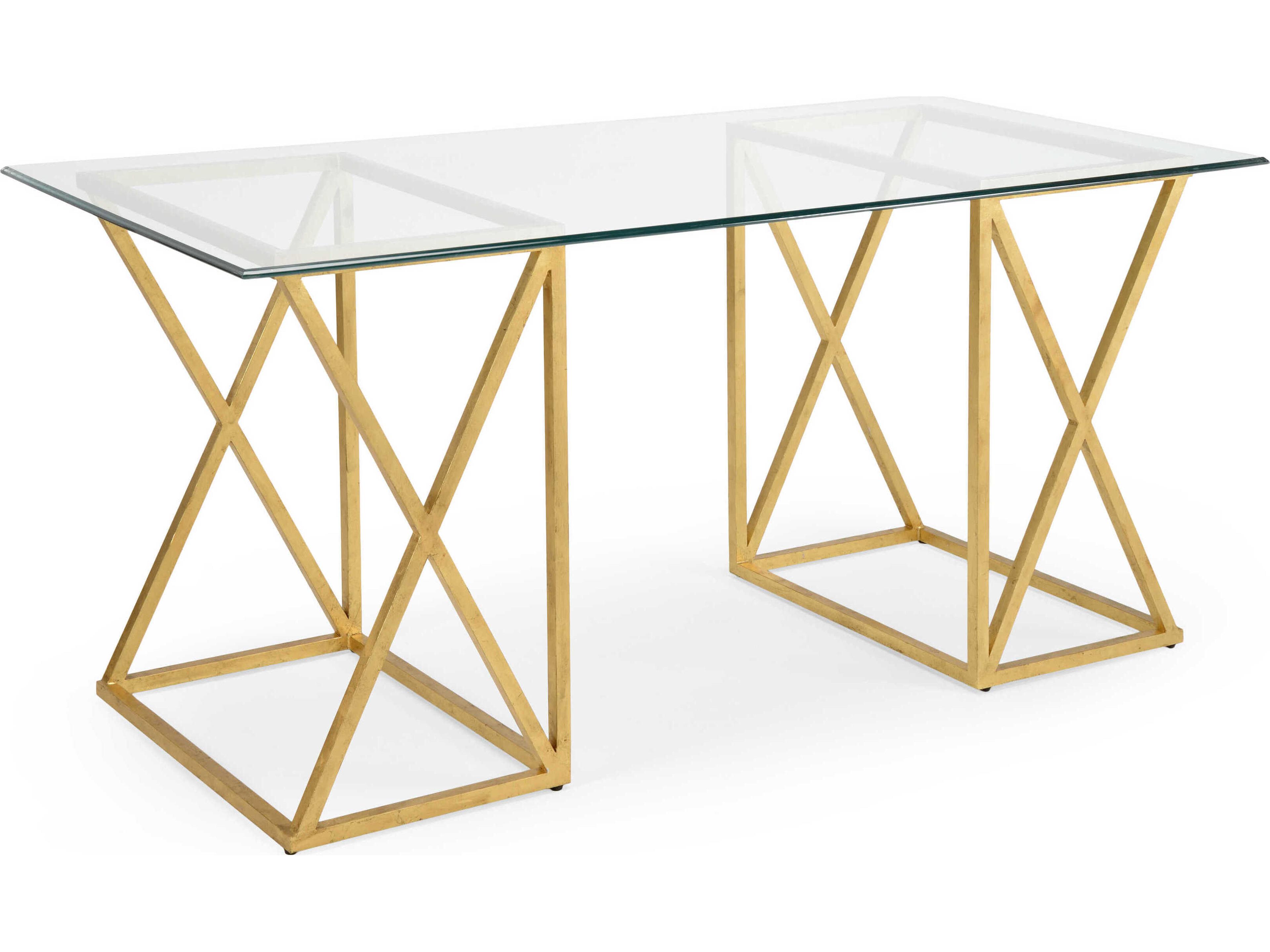 Lisa Kahn Gilt Writing Desk