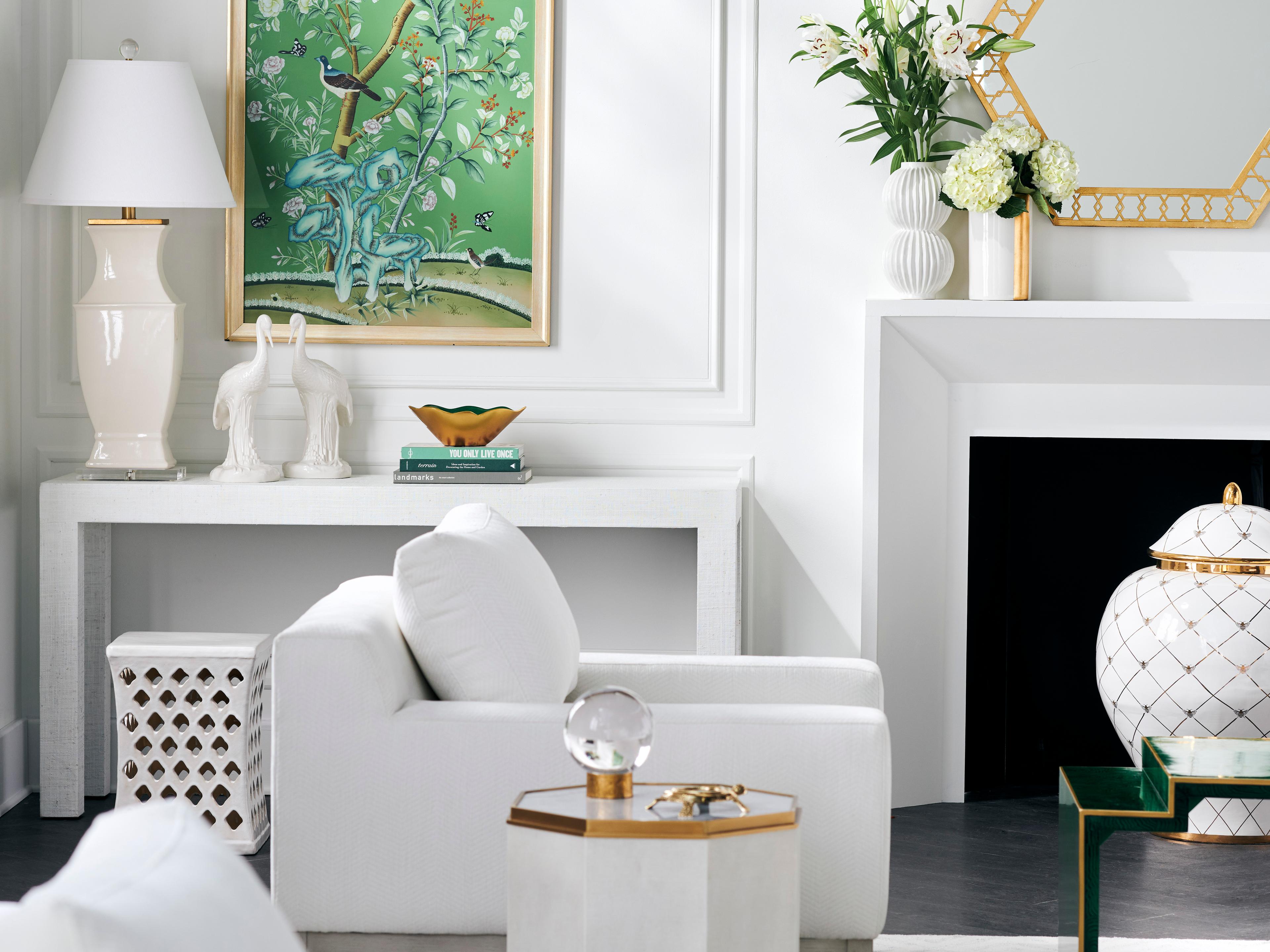 Chelsea House Large Heron - White