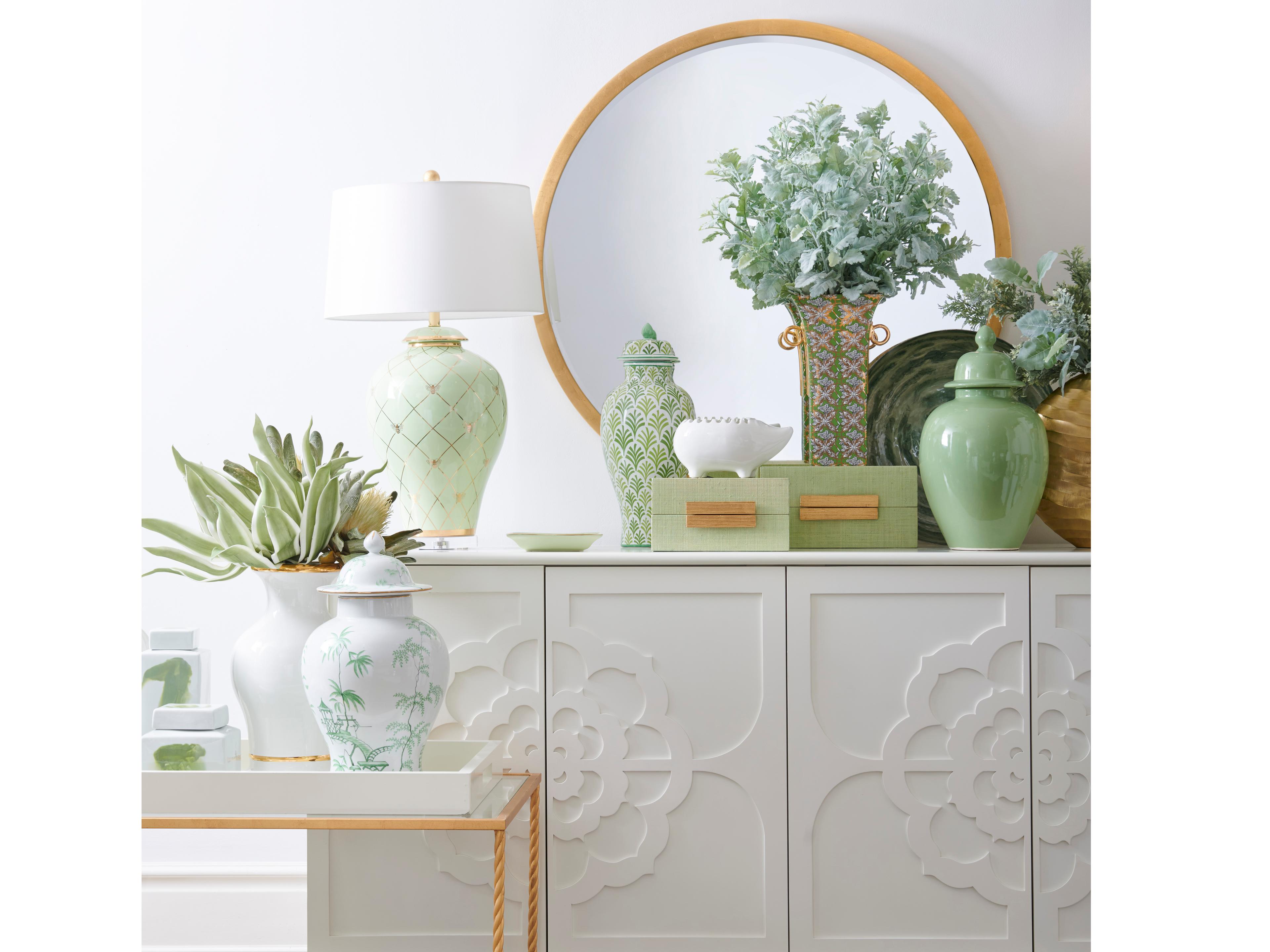 Chelsea House Pam Cain Rope Rectangular Glass Gold Cocktail Table