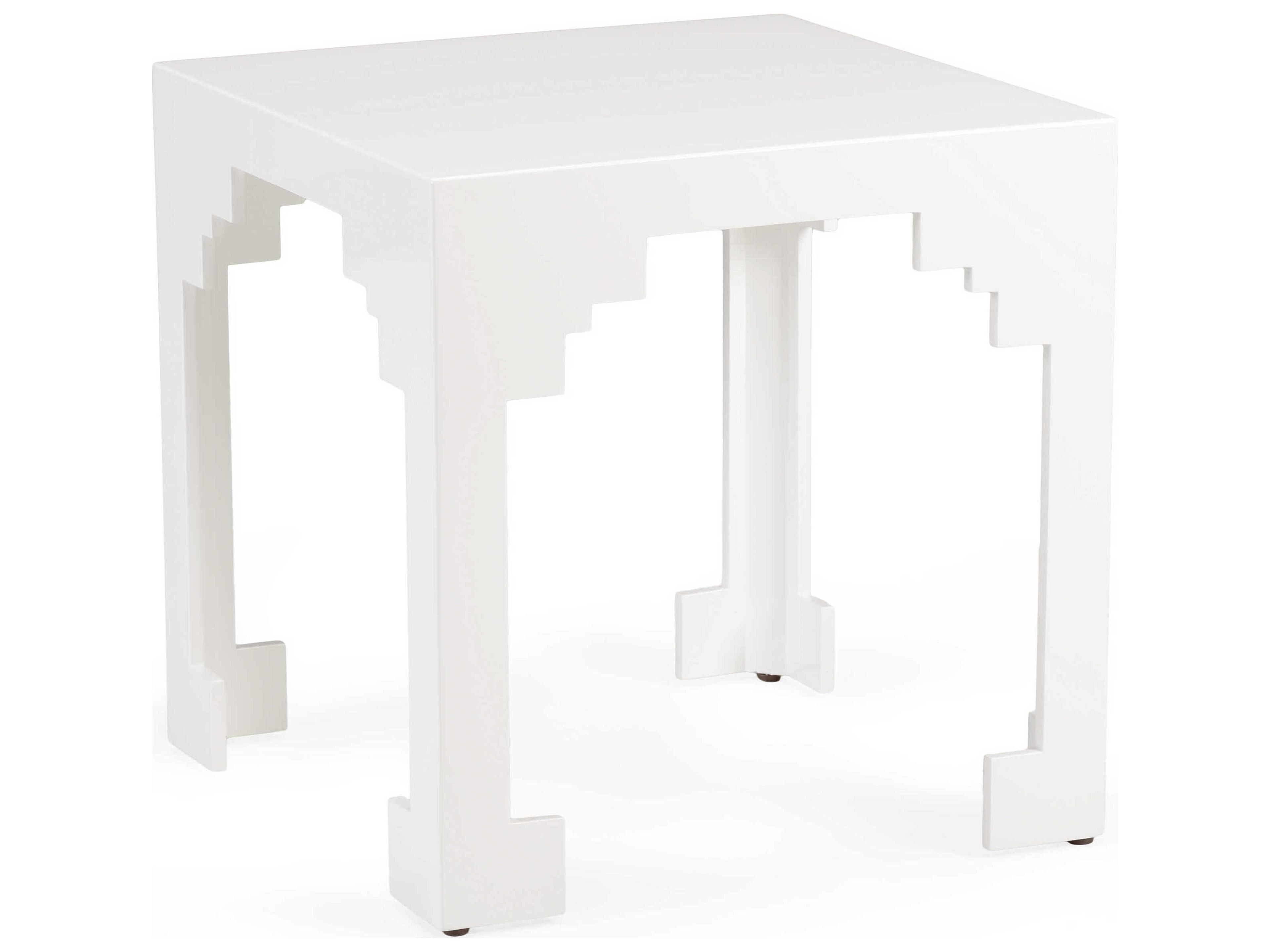 Chelsea House Cut Corner Table - White (Lg)