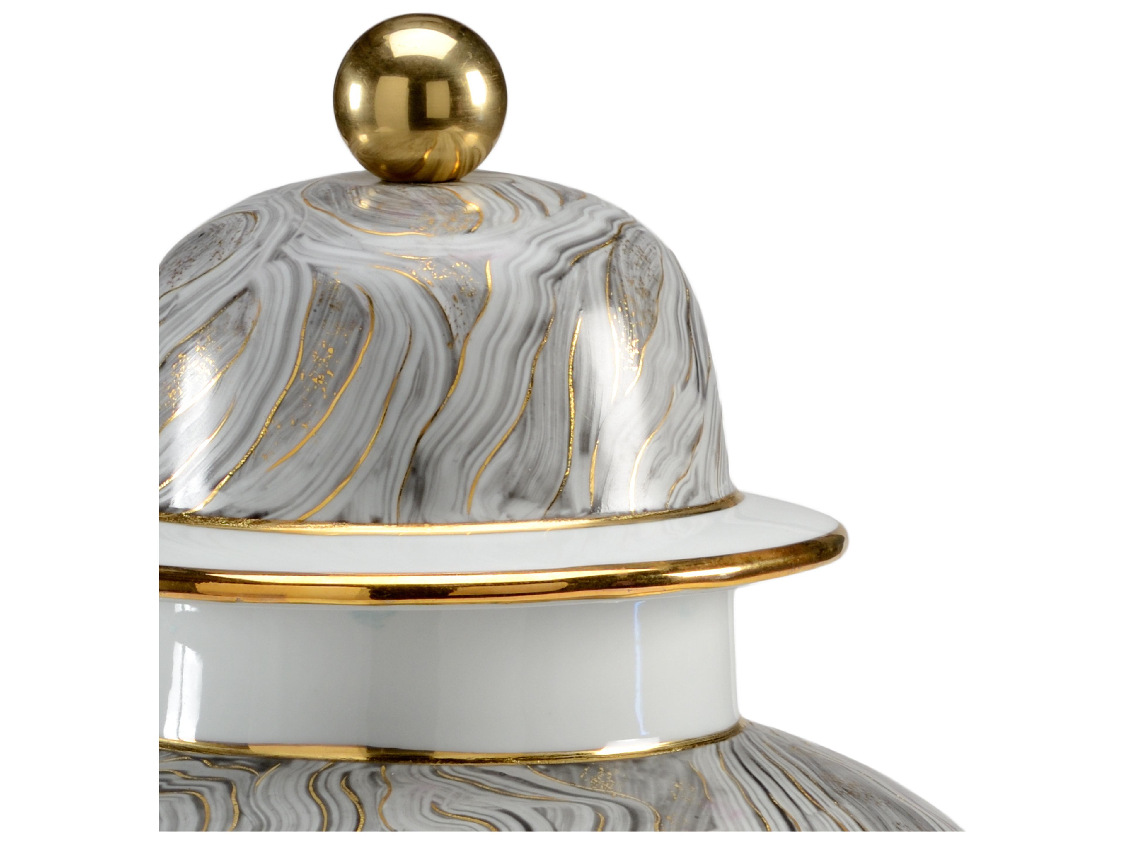 Chelsea House Marbled Gray Urn