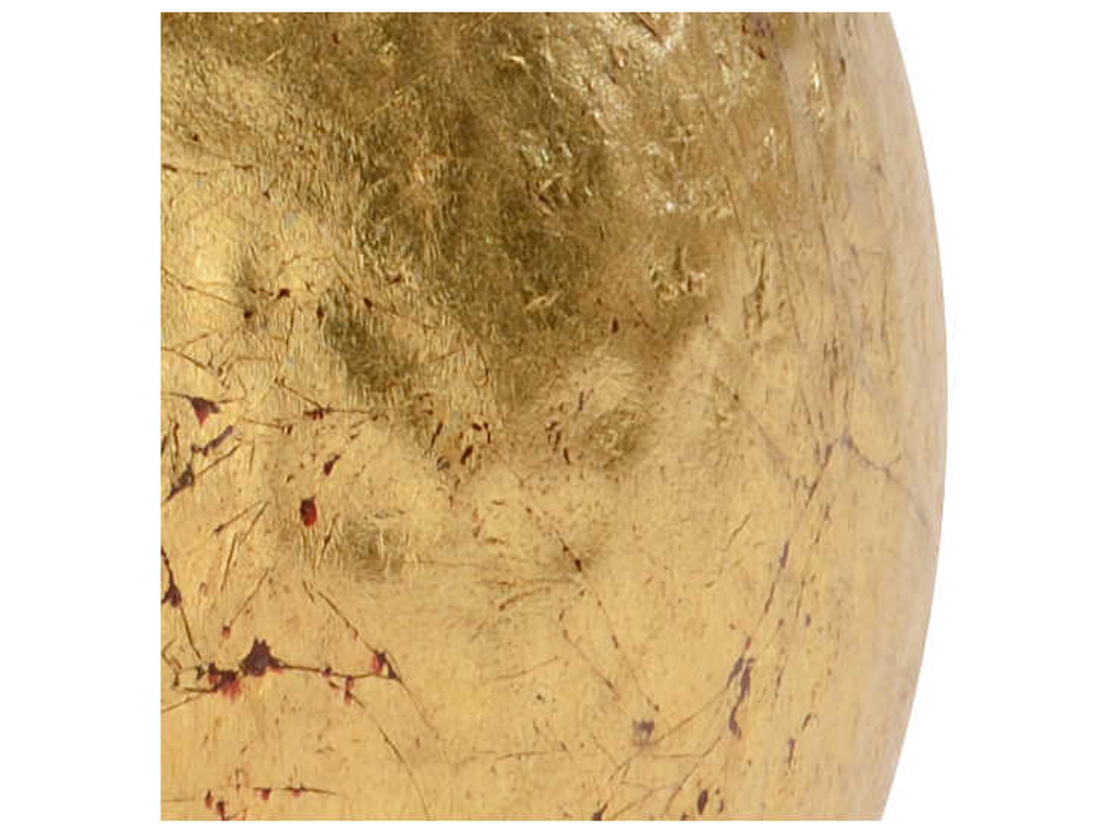 Chelsea House Hammered Medium Gold Ball Decorative Accent