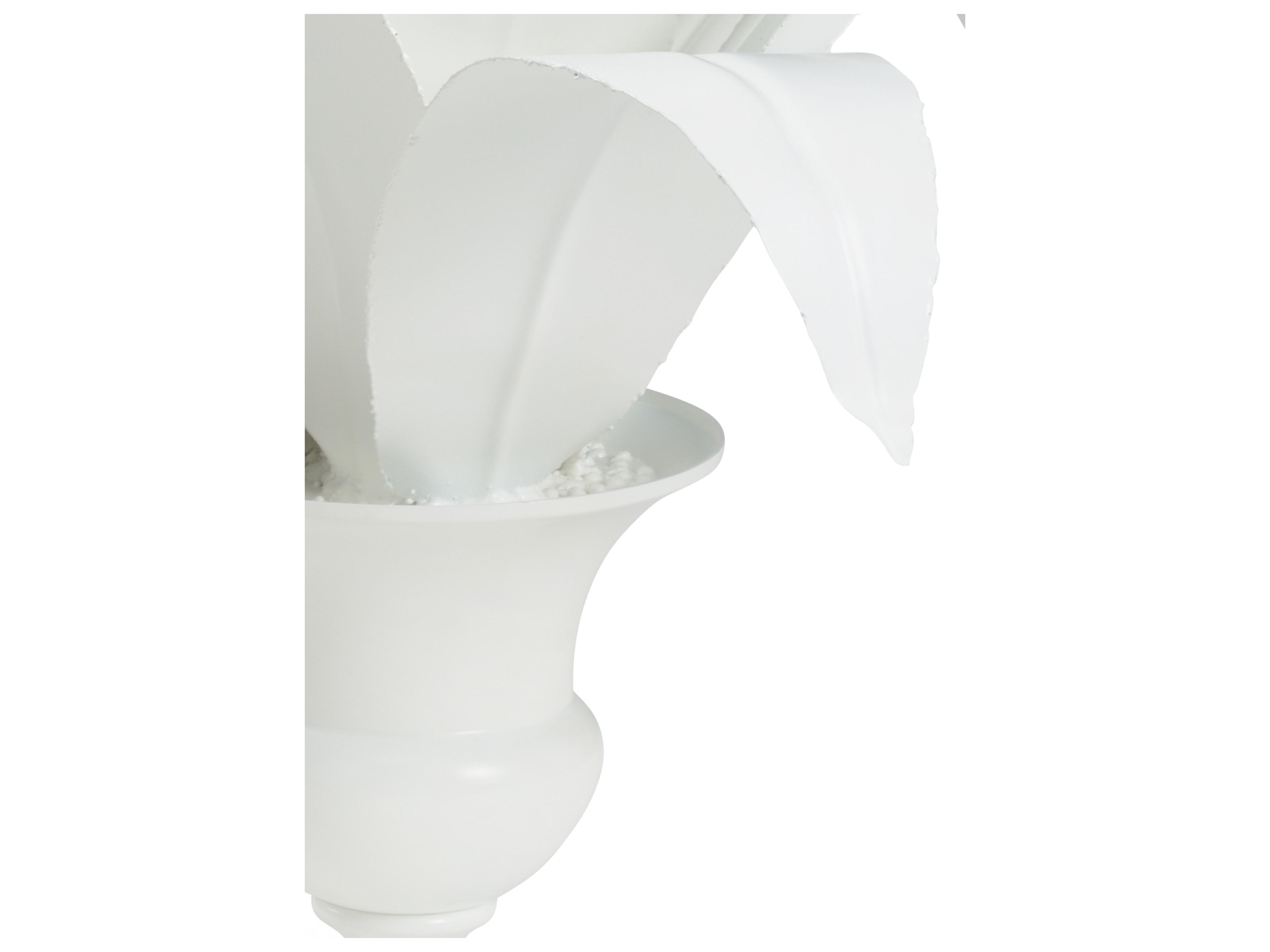 Chelsea House Lyon Tole Flower - White