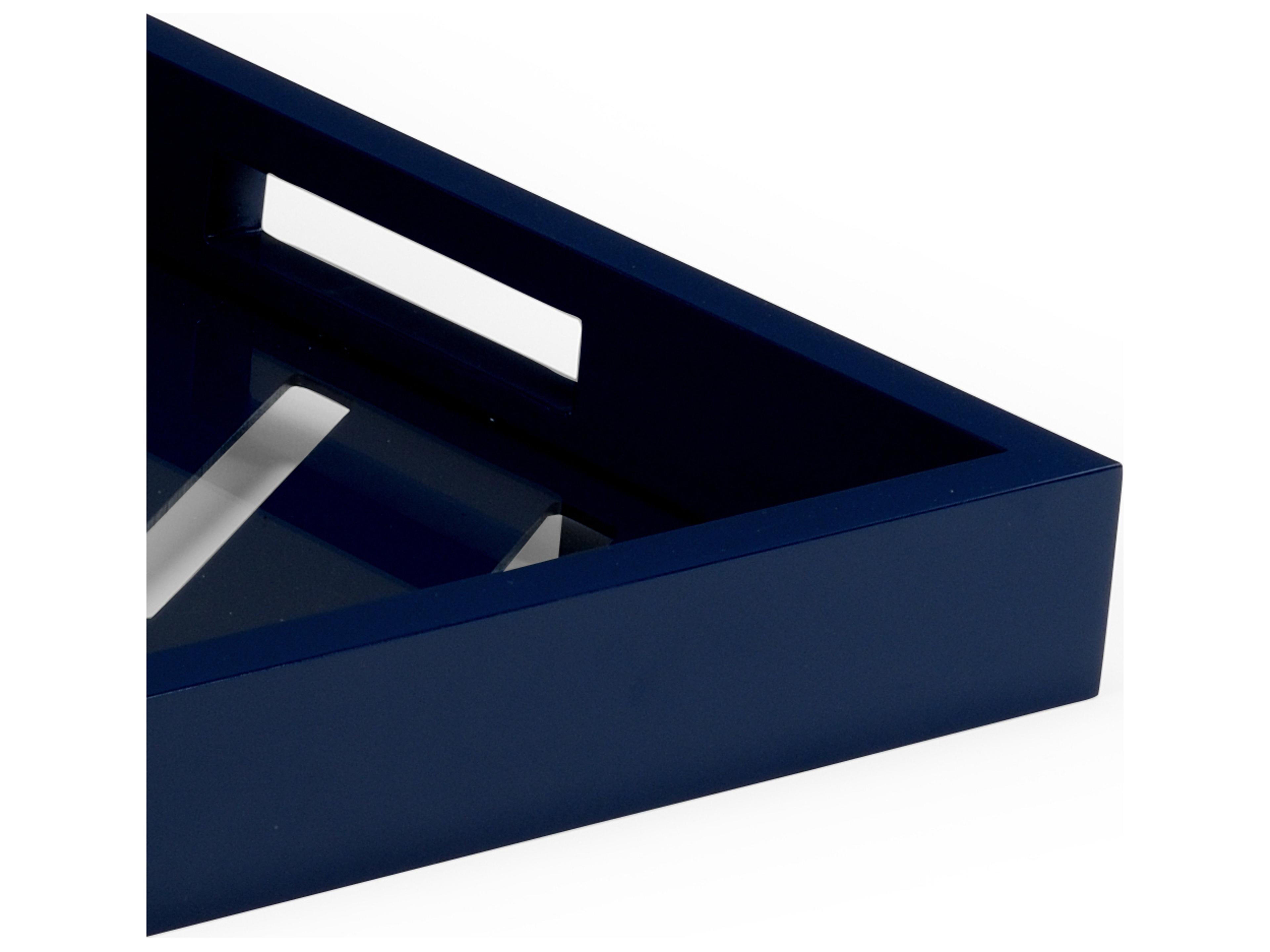 Chelsea House Jamie Merida Tidewater Tray - Navy
