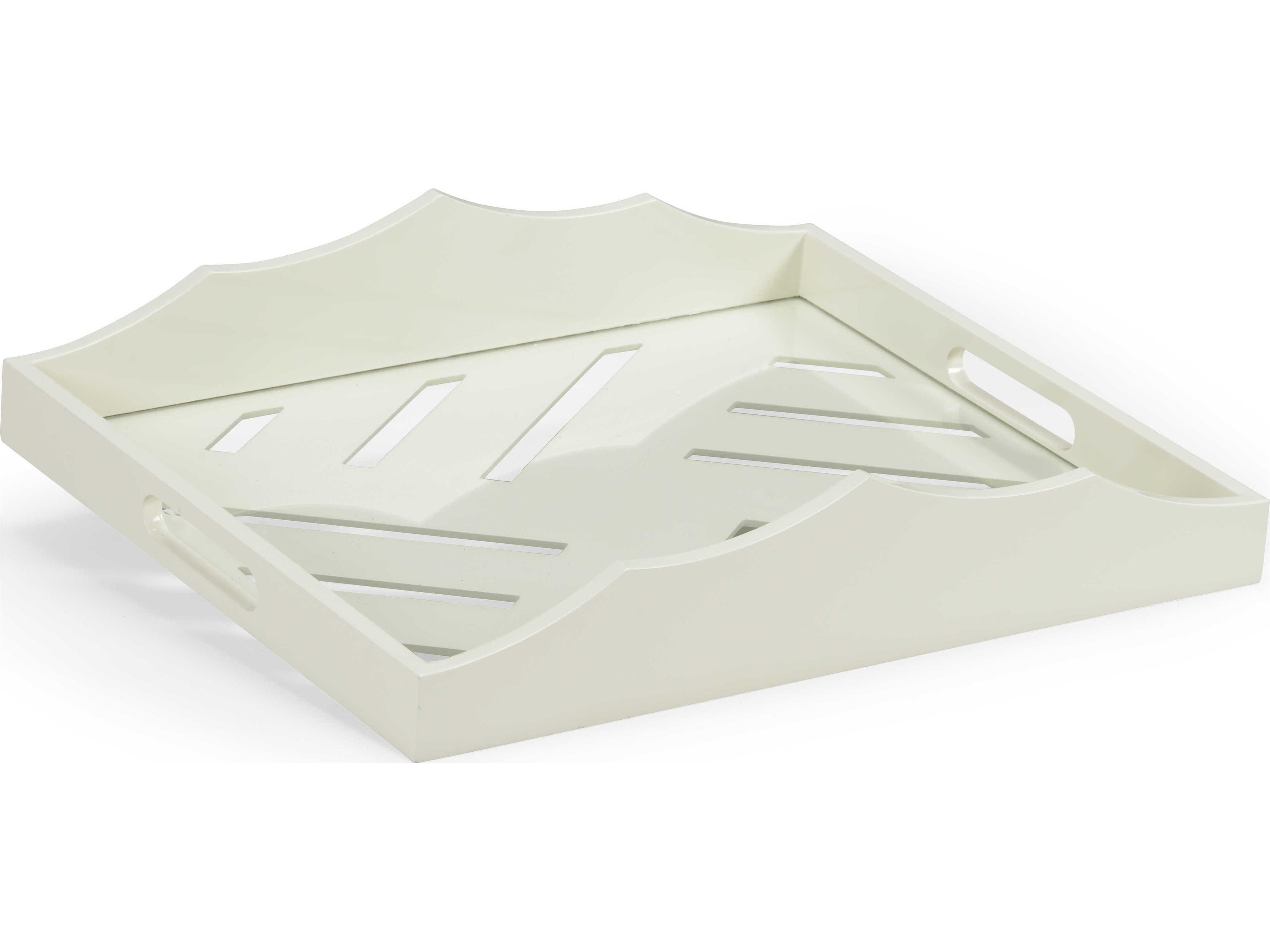 Chelsea House Jamie Merida Miles River Tray - Cream