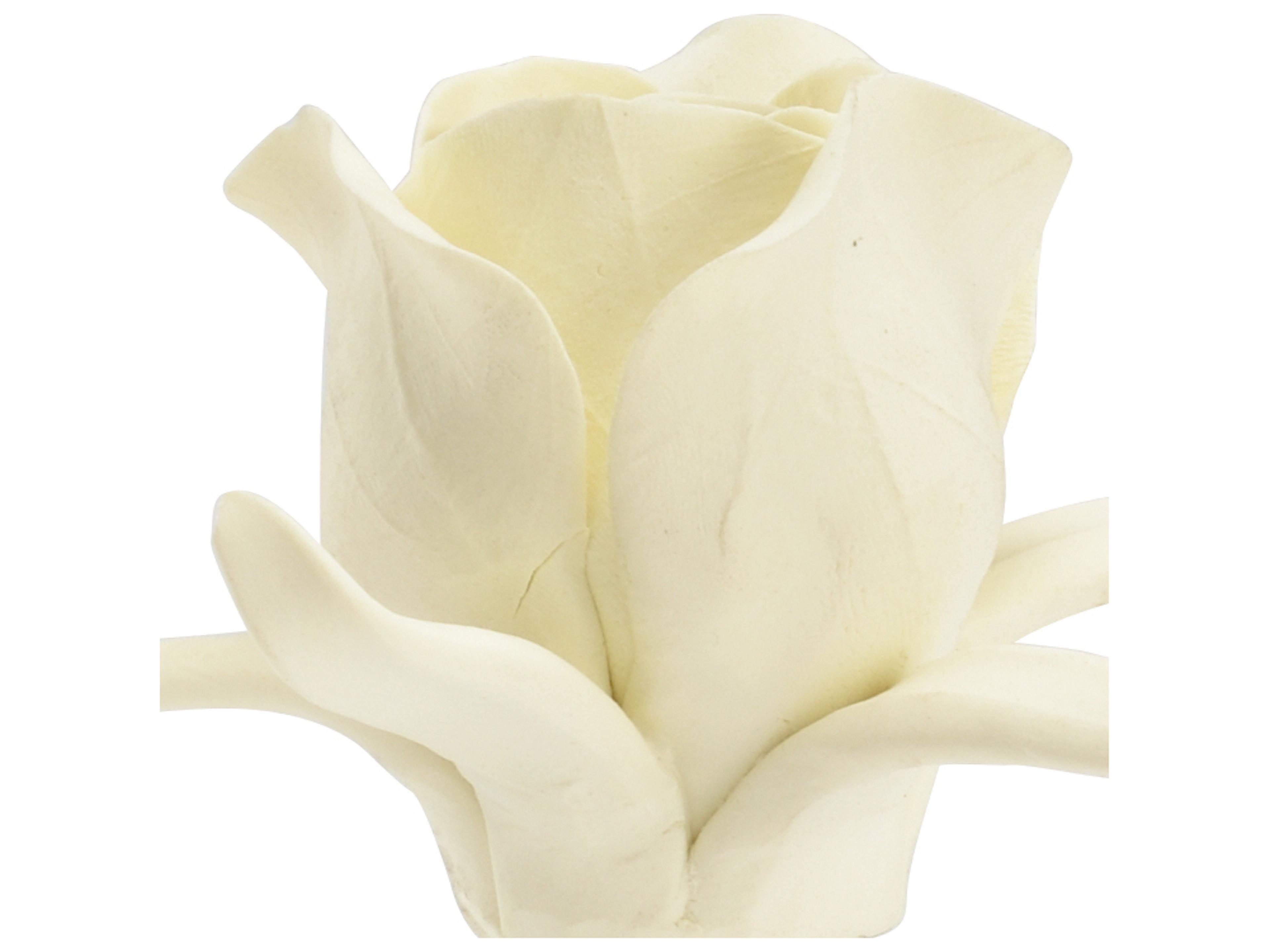 Chelsea House Small Rose On Stand - Cream