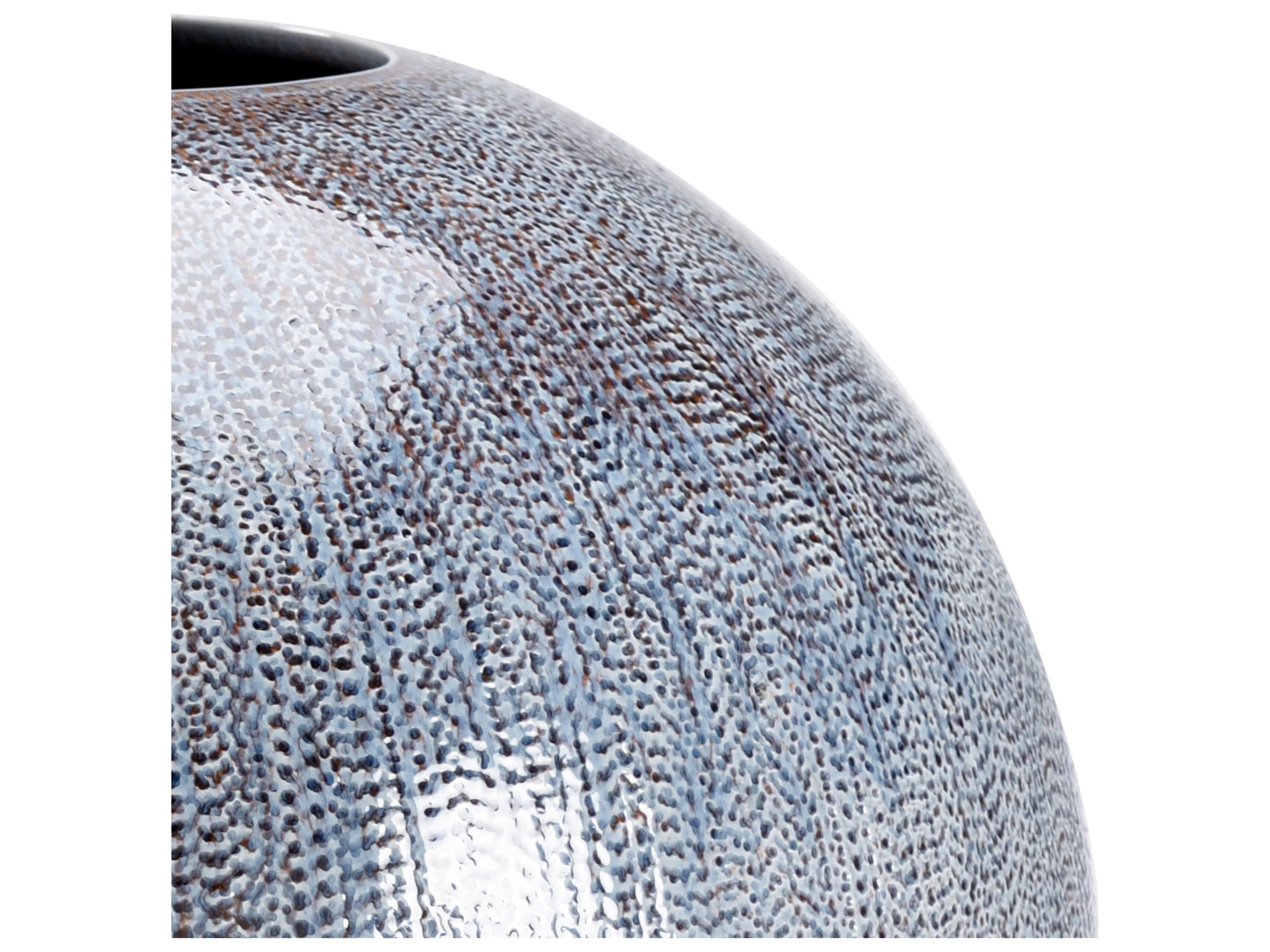 Chelsea House Round Granger Vase - Blue