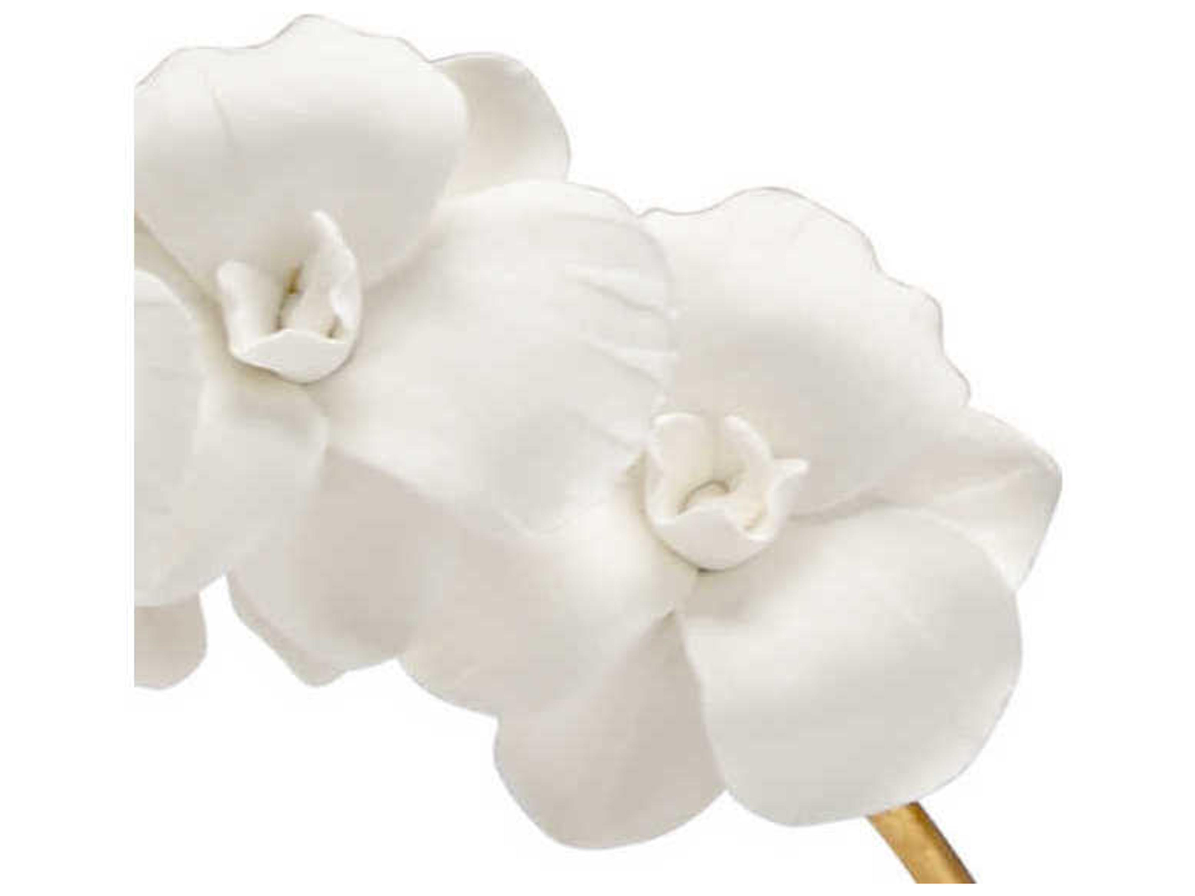 Chelsea House Antique Gold / White Glaze 21" High Sculpture