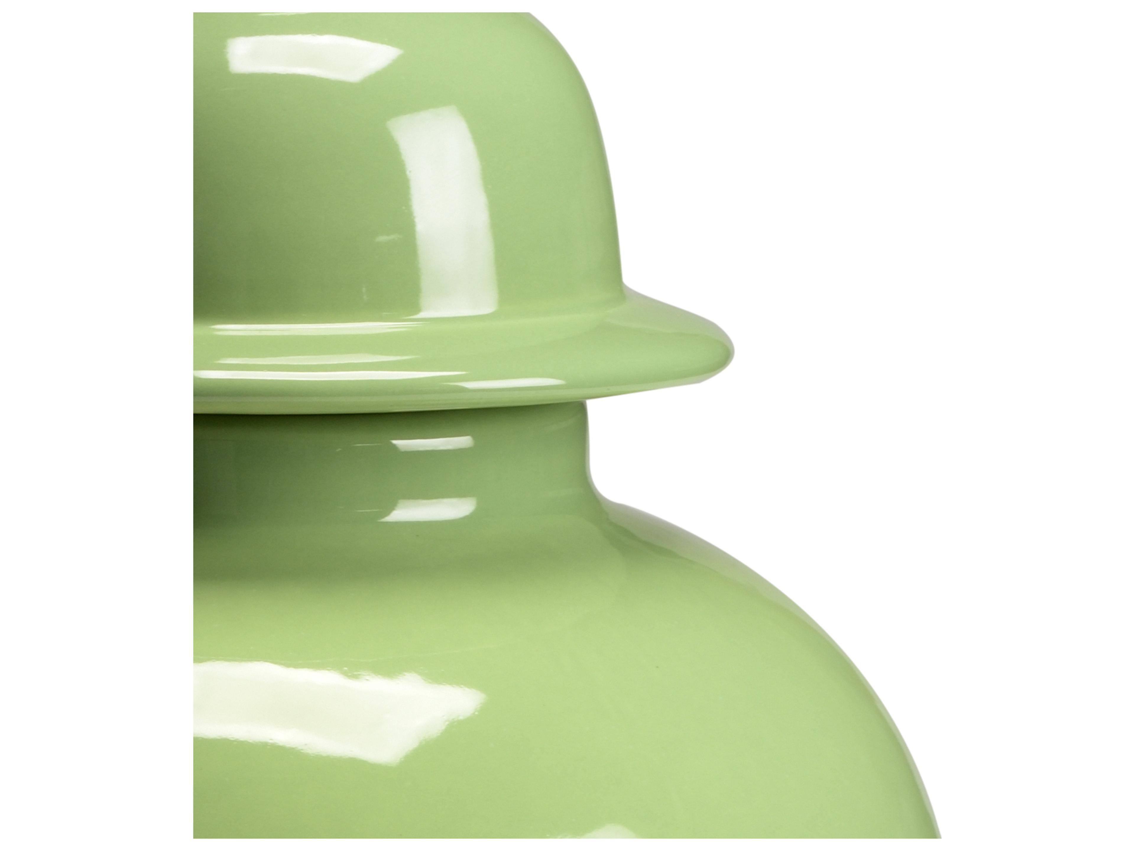 Chelsea House Landis Covered Vase - Green