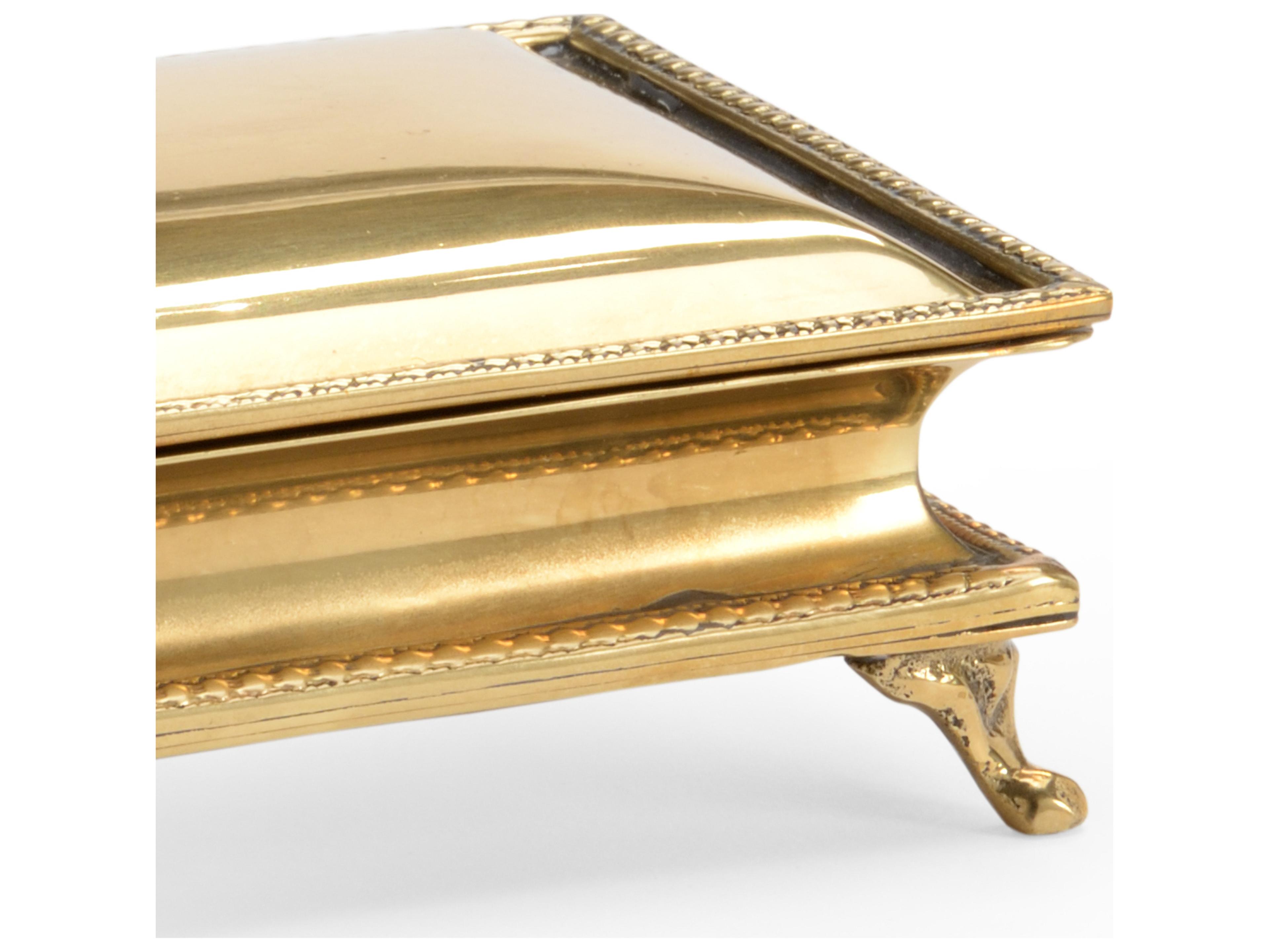 Chelsea House Classic Brass Box