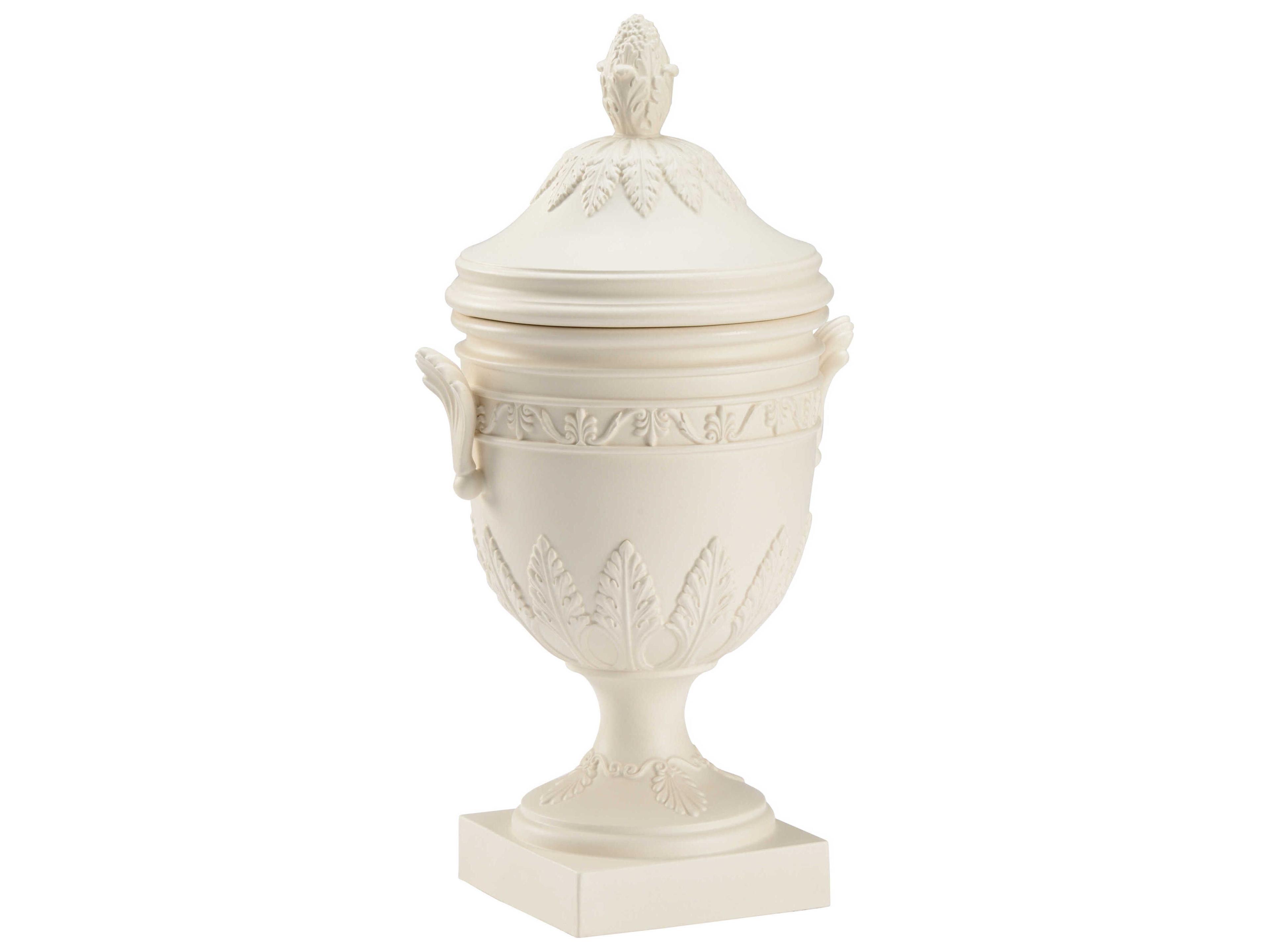 Chelsea House Roman Vase - White