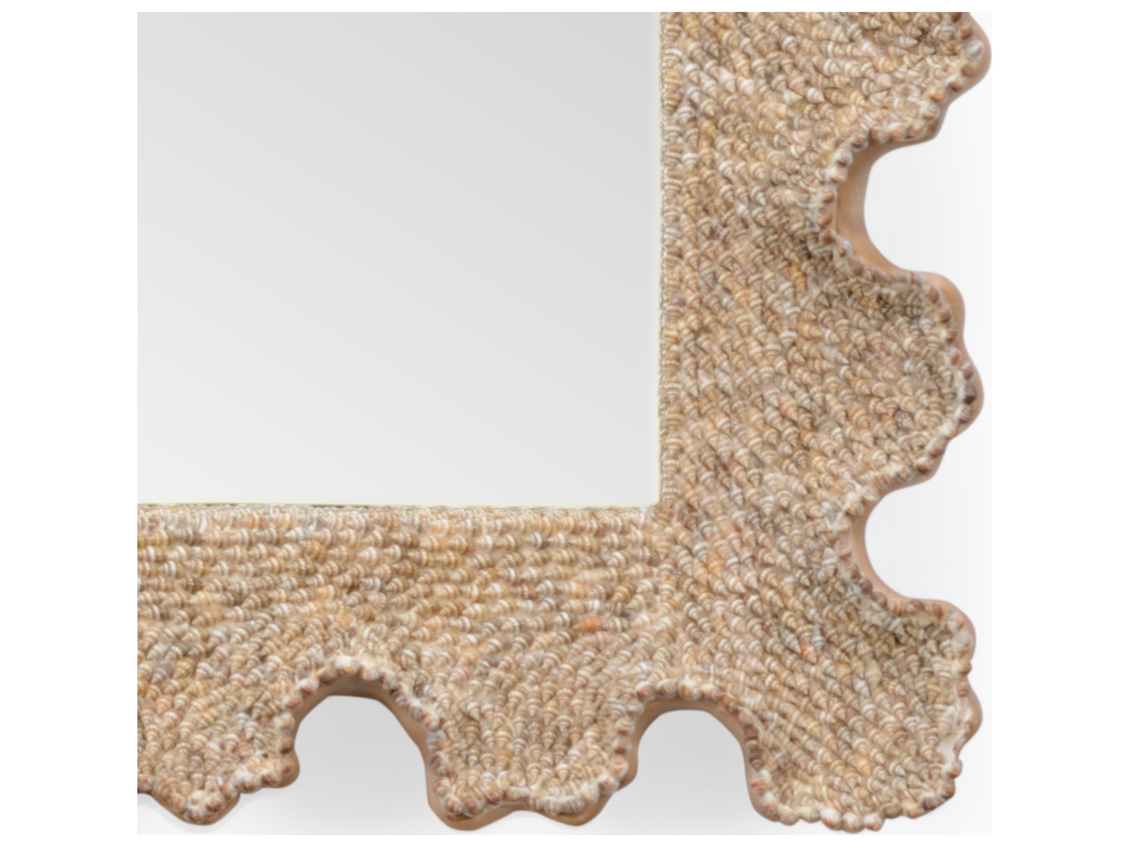Chelsea House Scalloped Shell Mirror