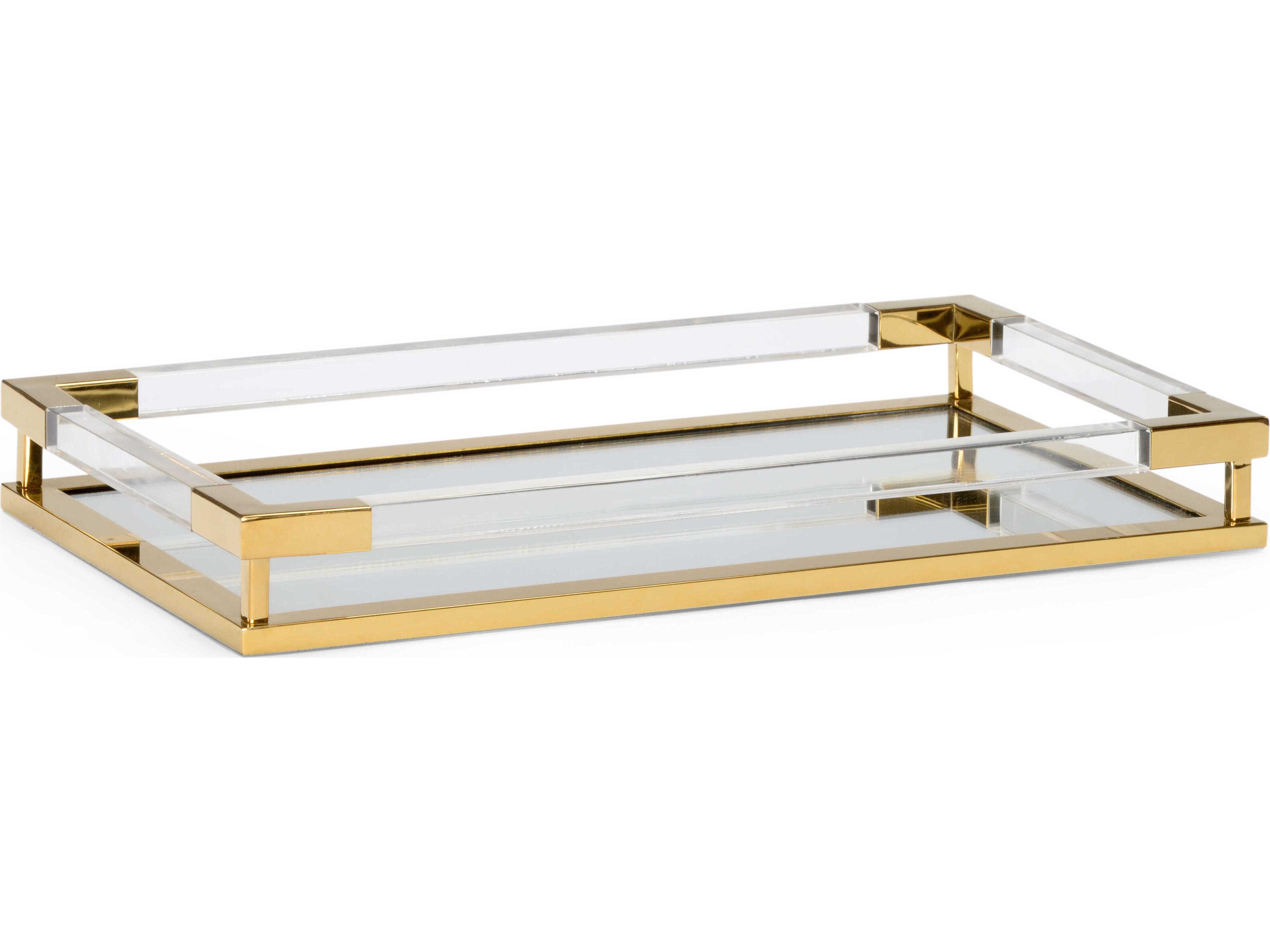 Chelsea House Acrylic Handle Tray