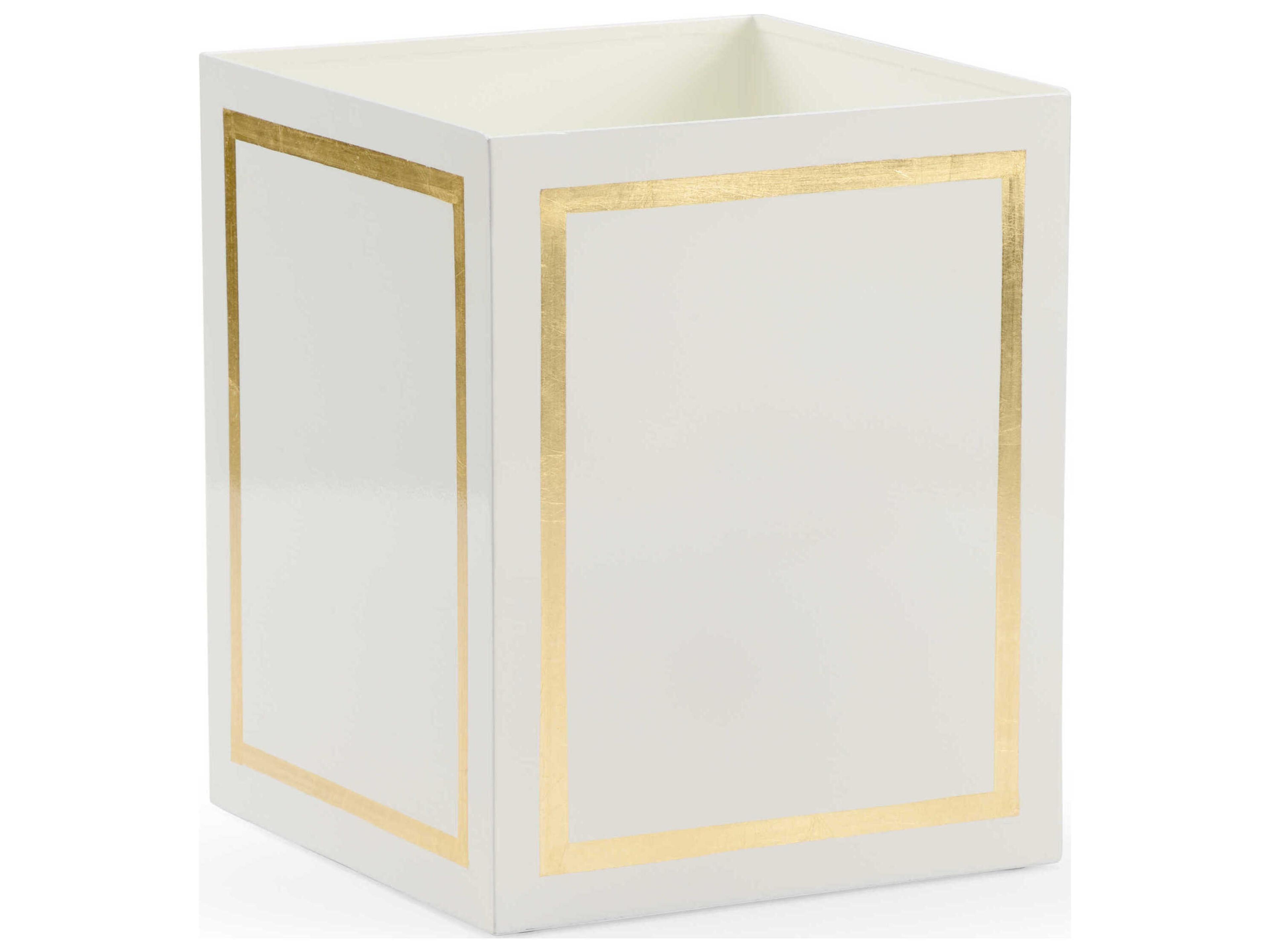 Chelsea House Claire Bell Ibiza Wastebasket - Gold