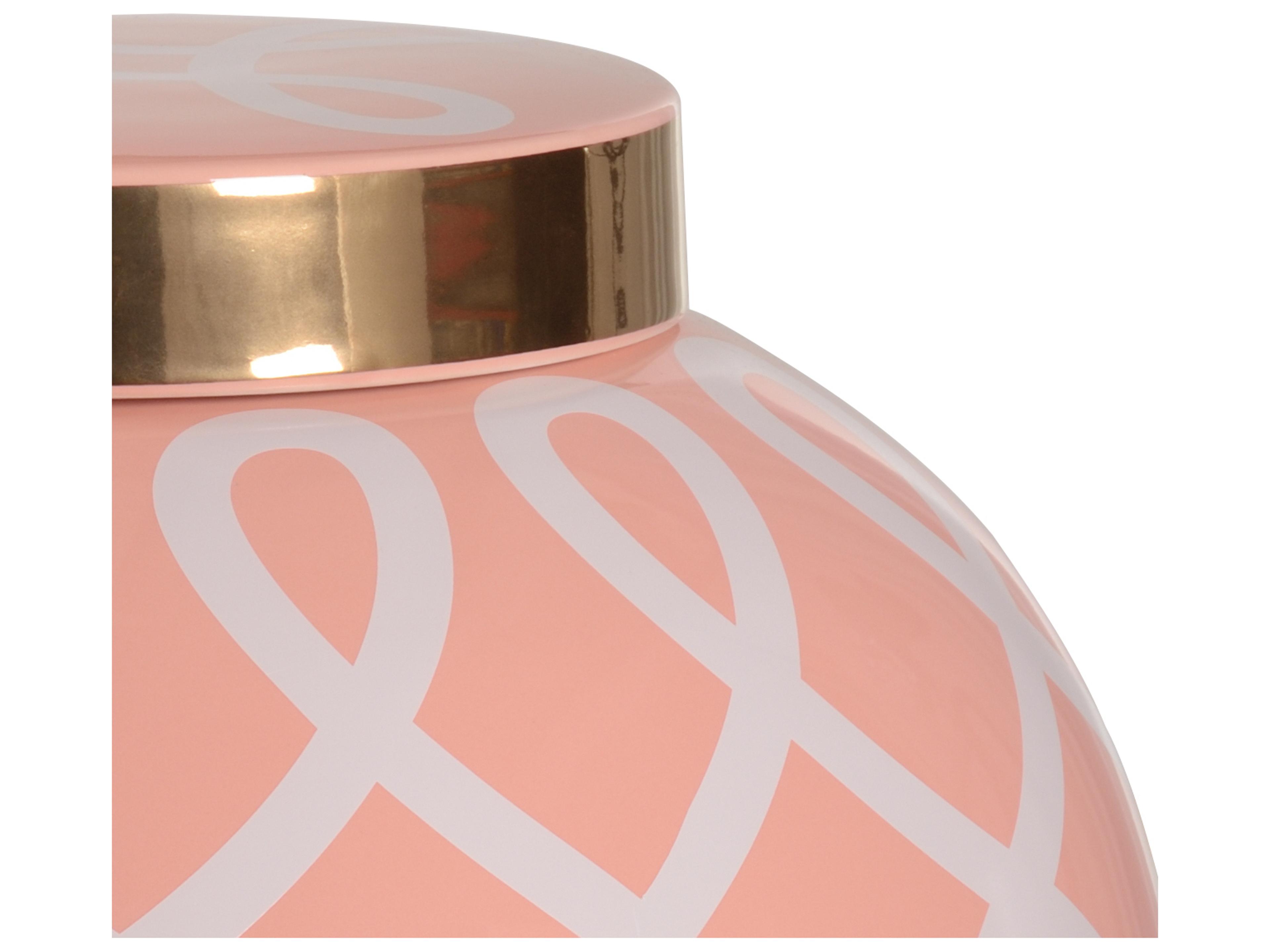 Chelsea House Shayla Copas Sarah Ginger Jar - Coral