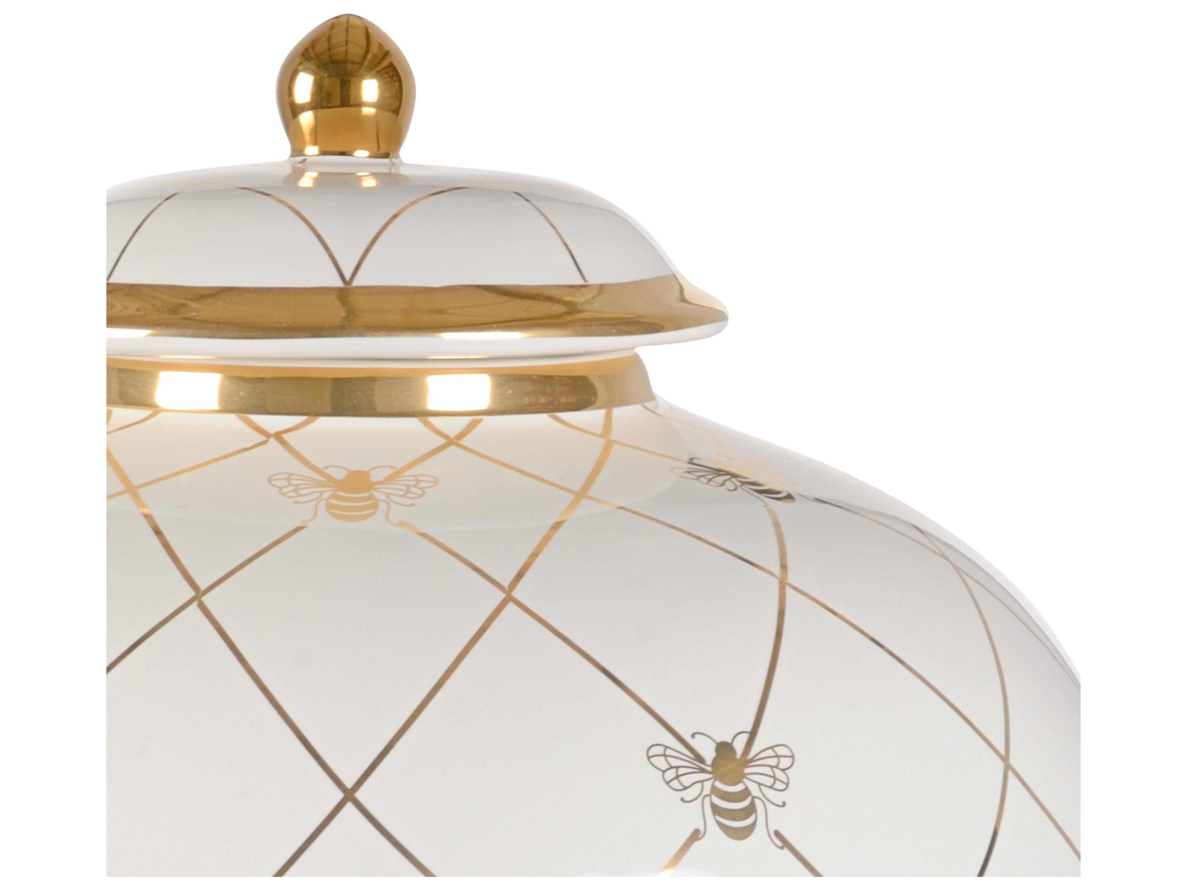 Chelsea House Shayla Copas Bee Humble Jar - White