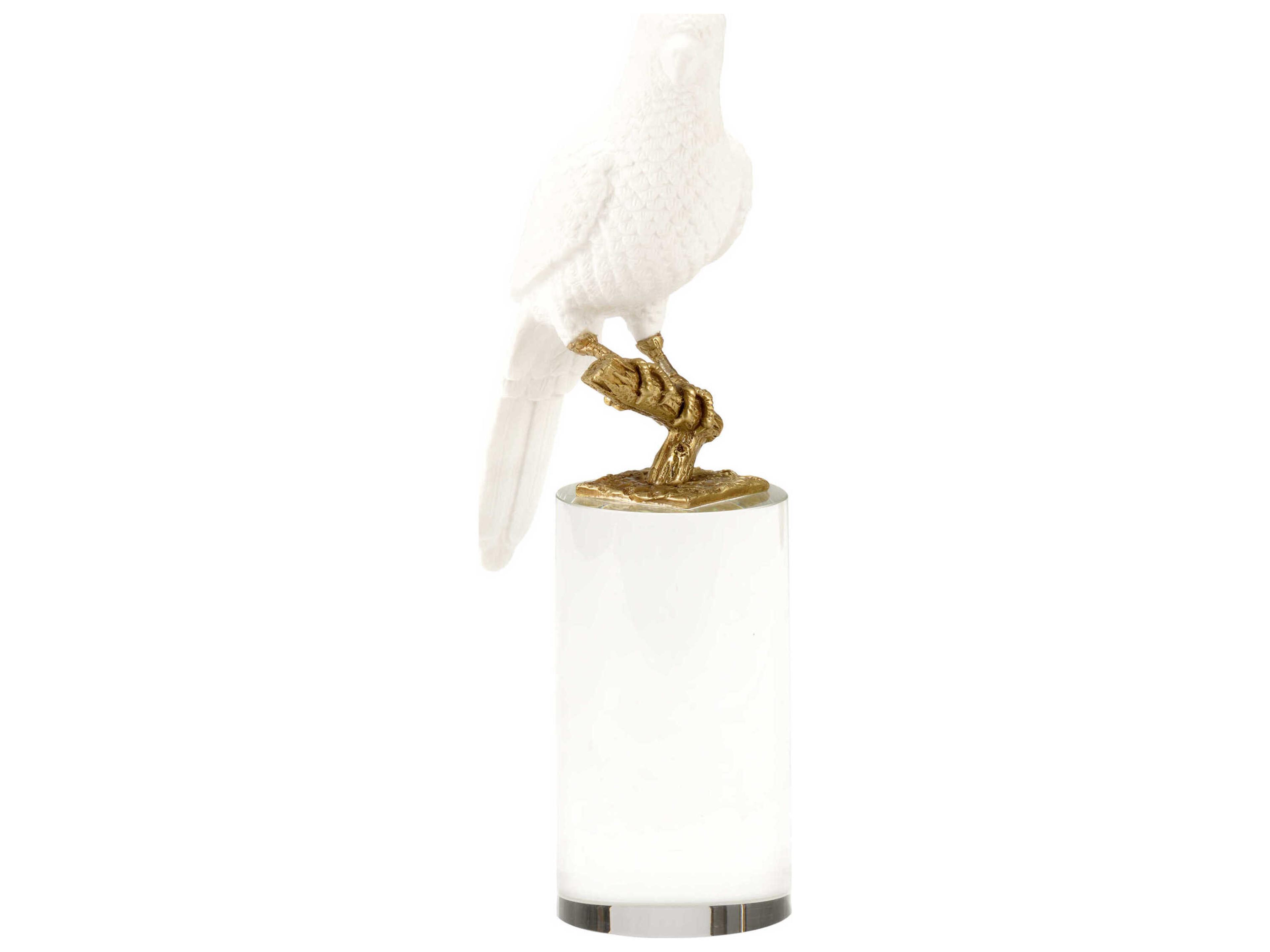 Chelsea House Parrot On Crystal - Round