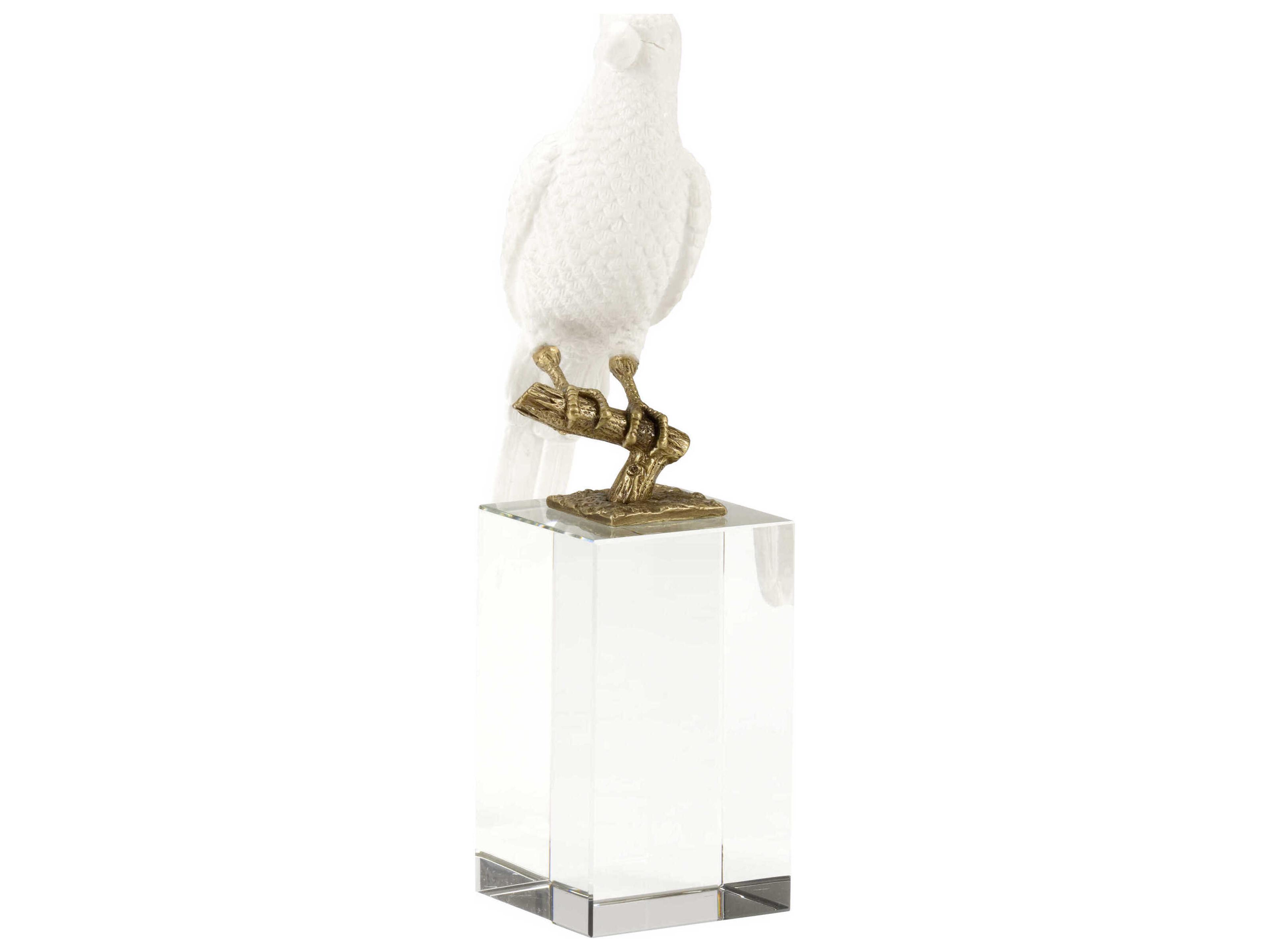 Chelsea House Parrot On Crystal - Square