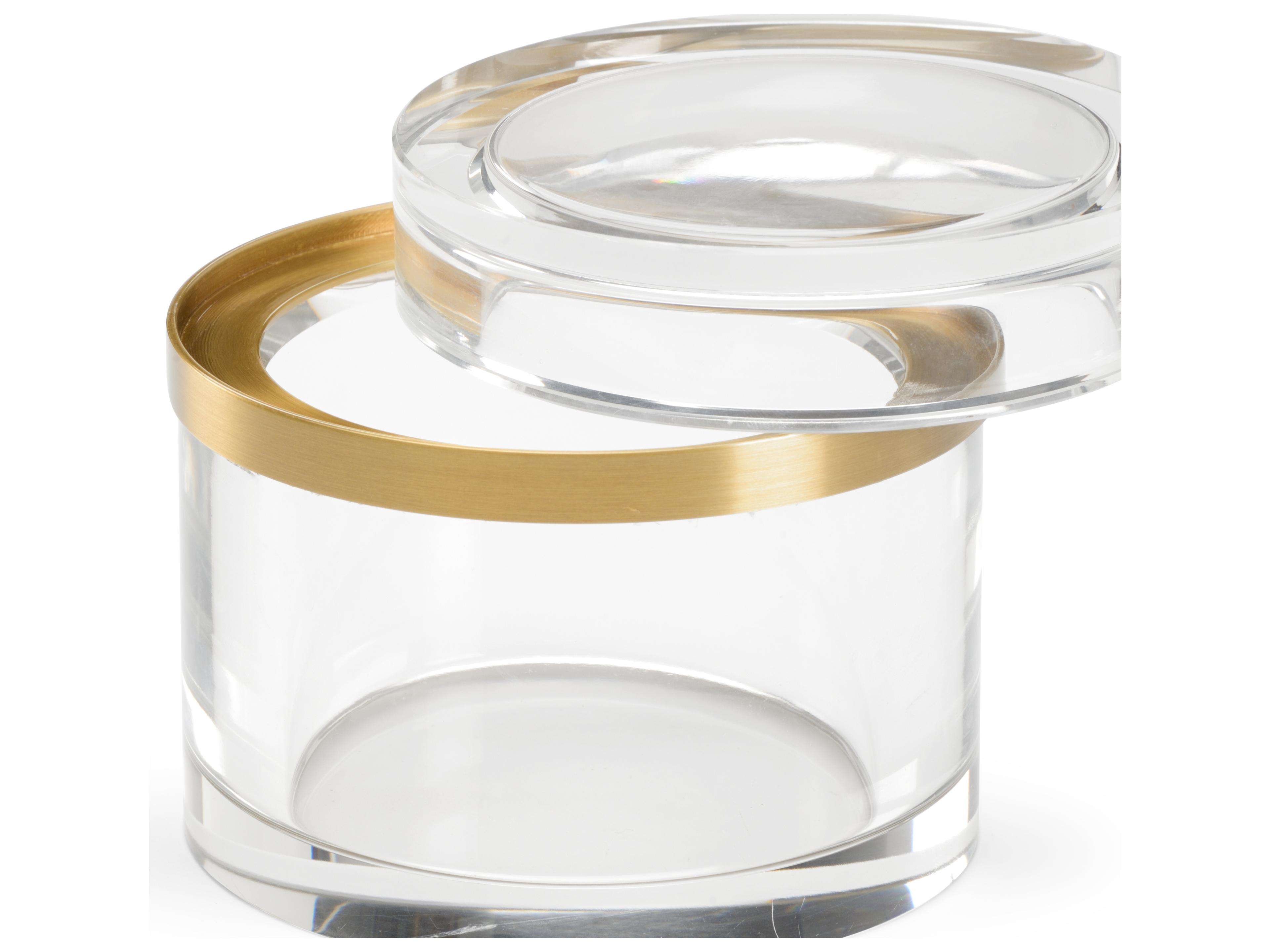 Chelsea House Claire Bell Crystal Jewel Box - Round