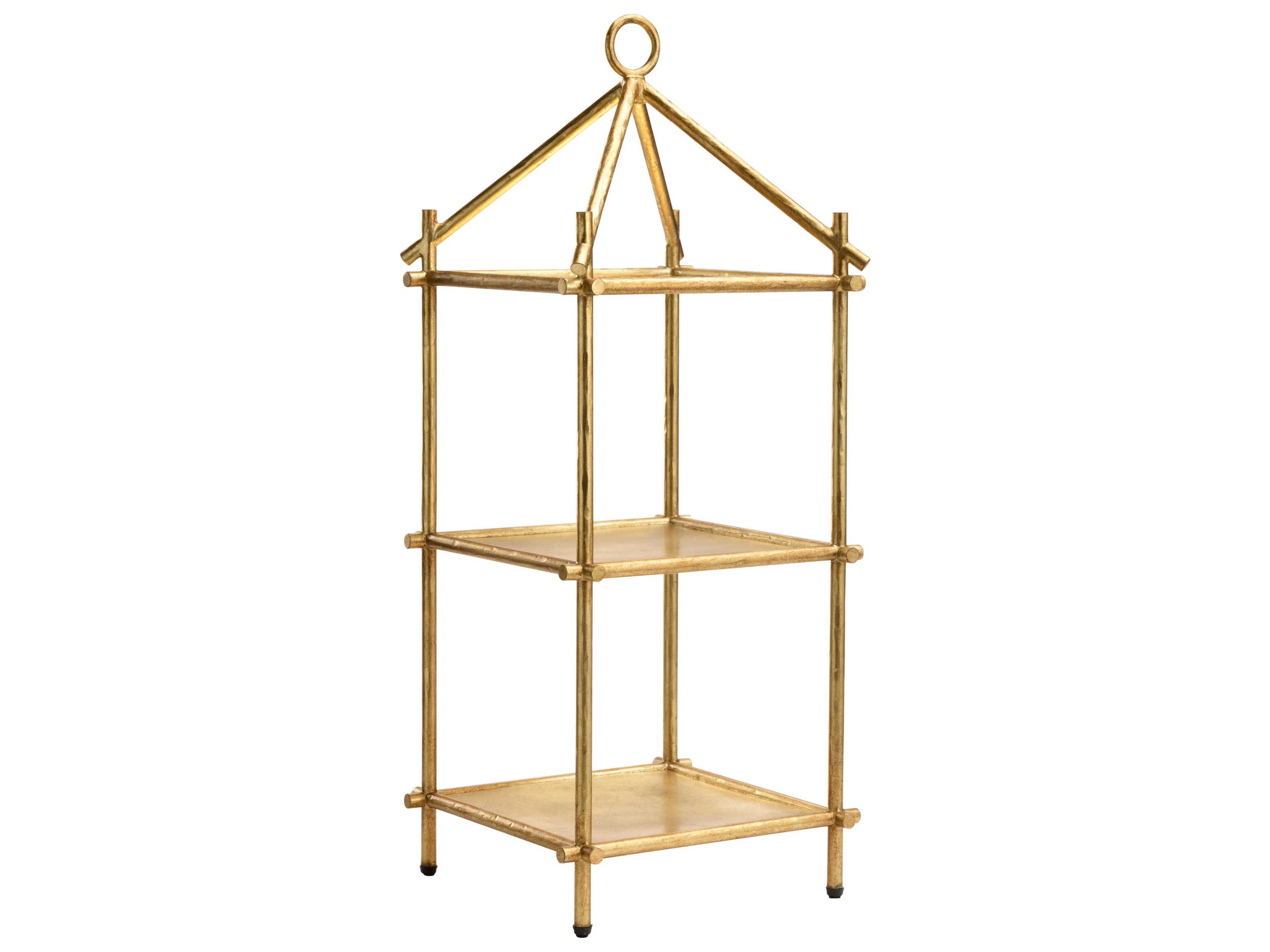 Chelsea House Claire Bell Chiseled Three-Tiered Tray