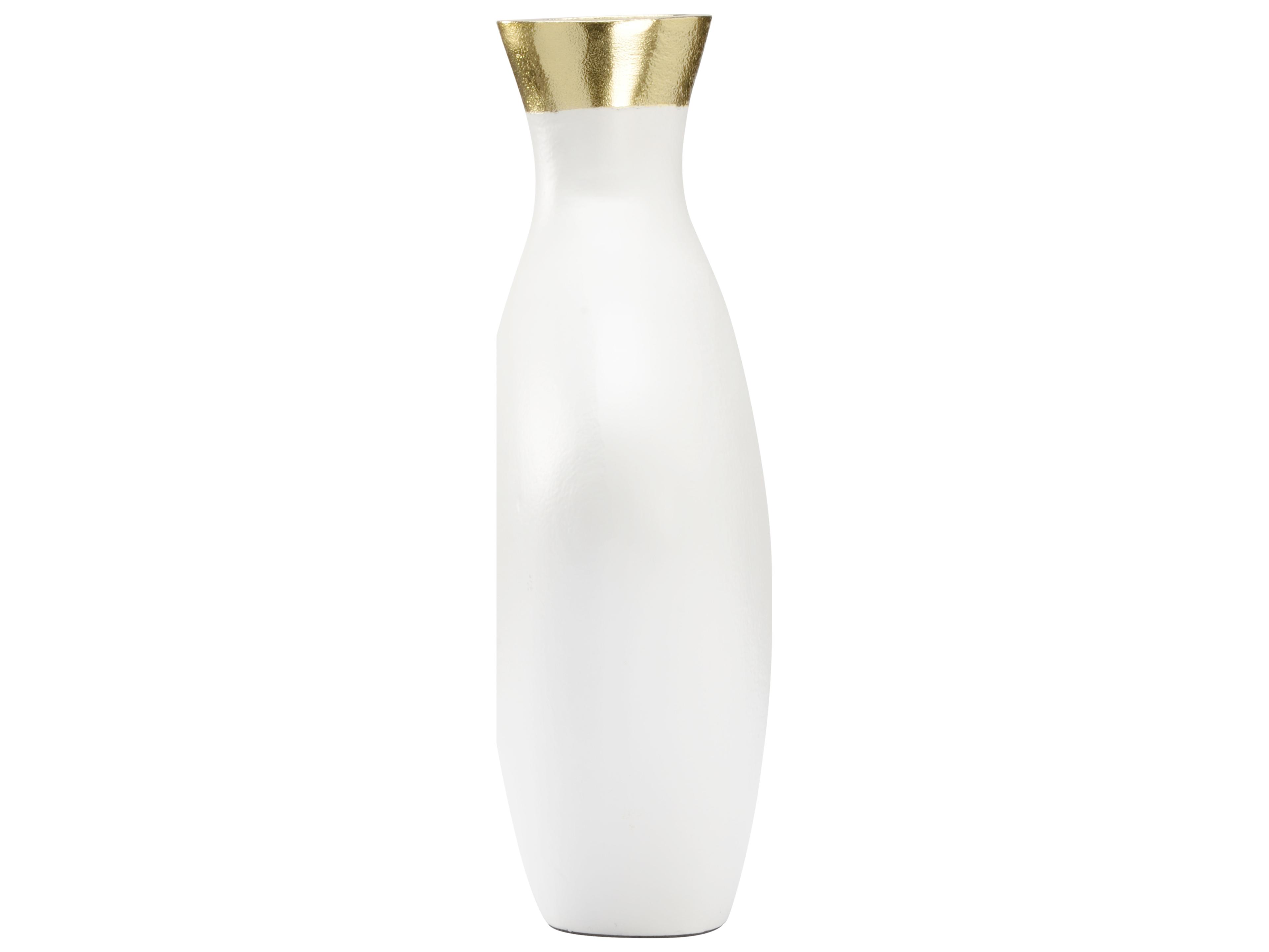Chelsea House Asymmetric Vase - White