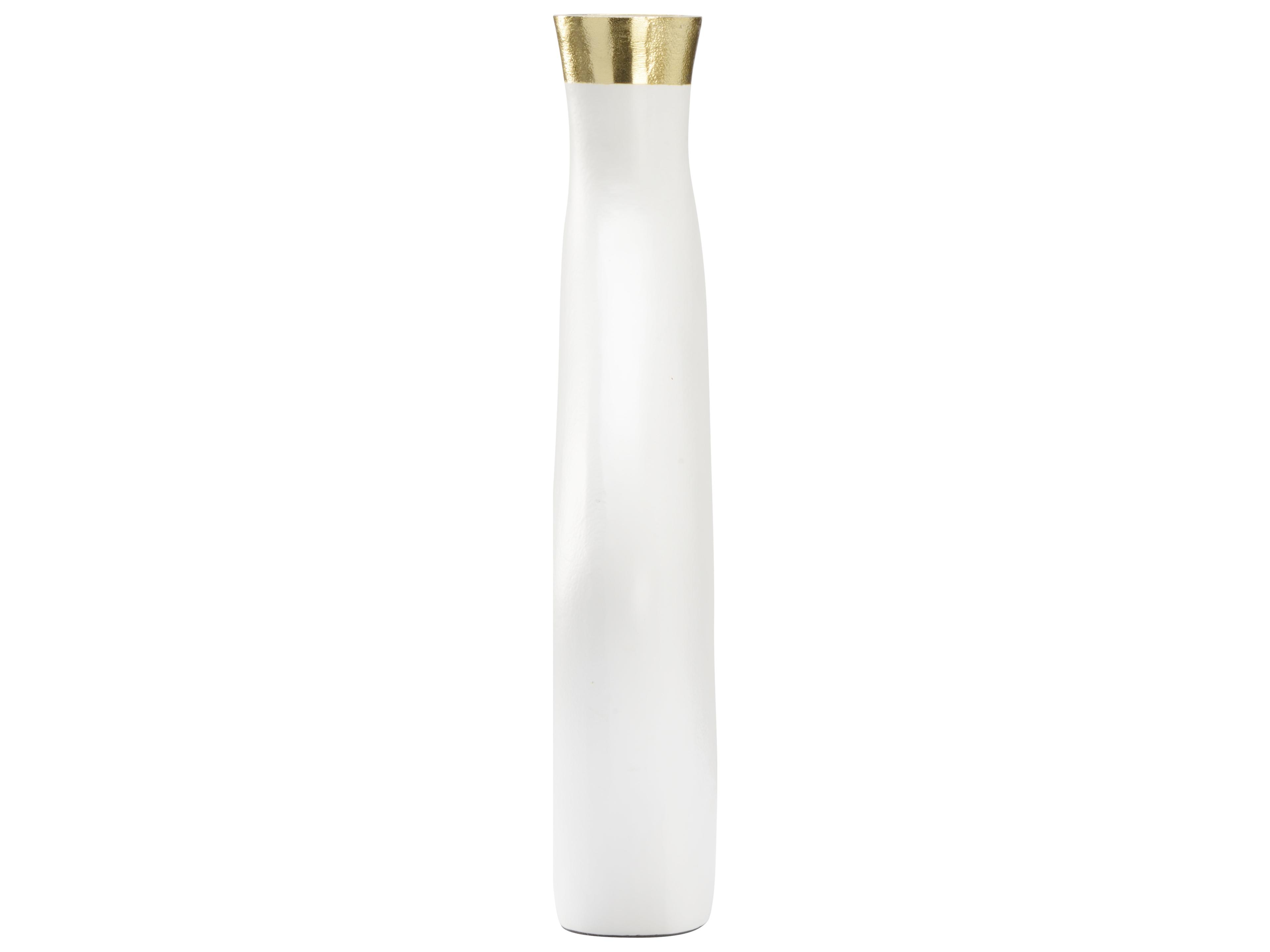 Chelsea House Asymmetric Vase - White