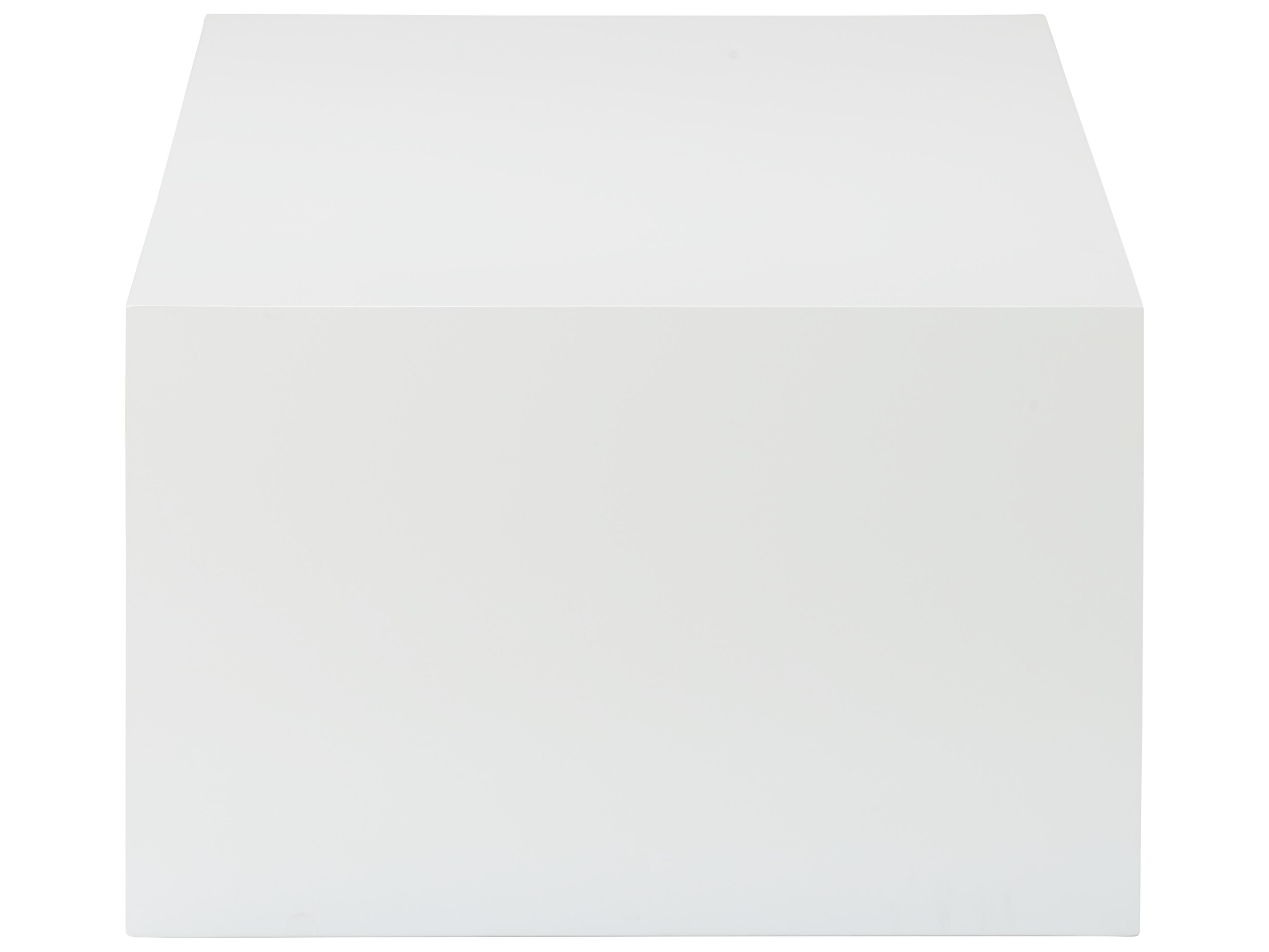 Chelsea House Bradshaw Orrell Equinox Rectangular Wood Cocktail Table - White