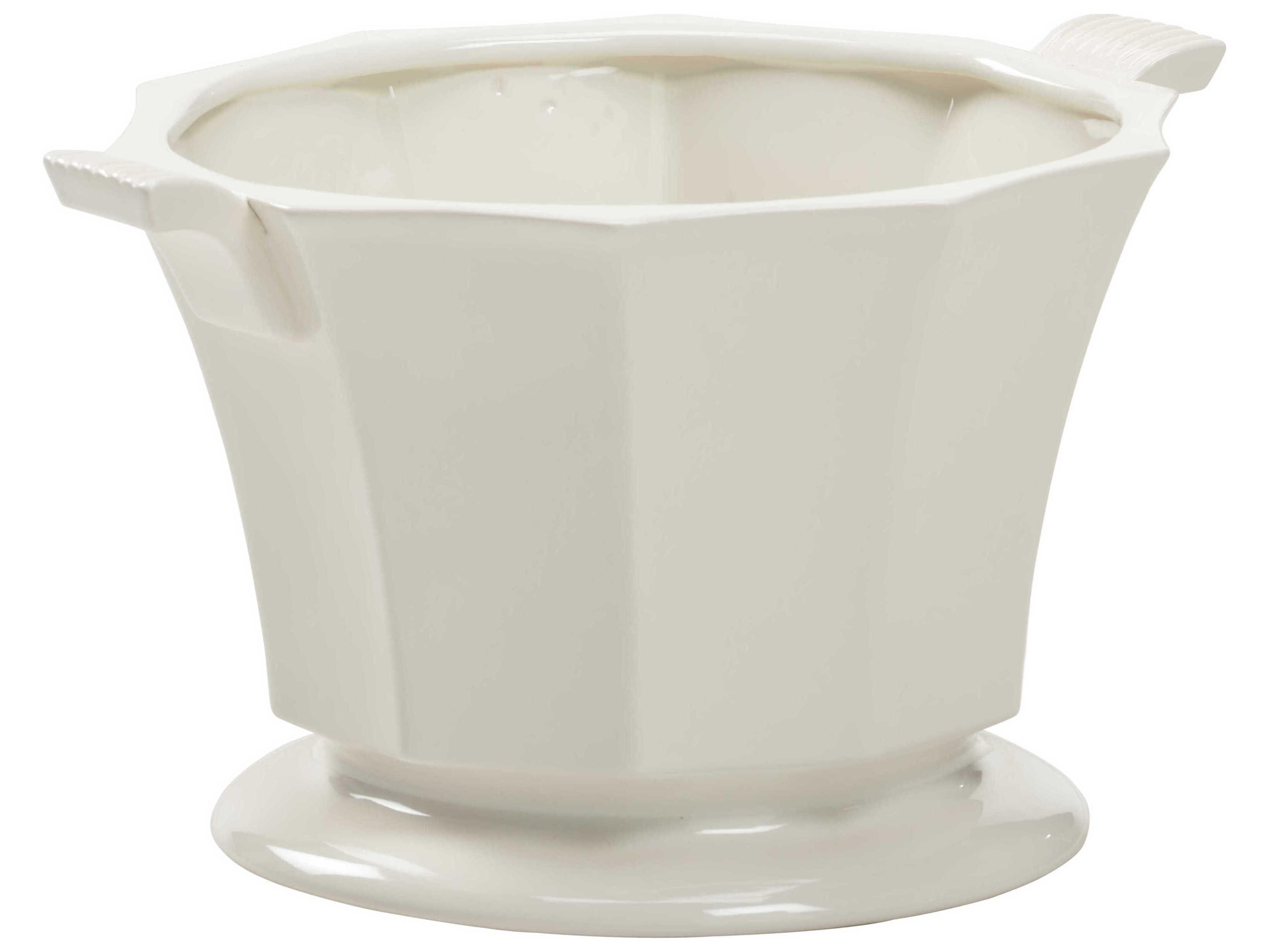 Bill Cain Baron Cachepot - White