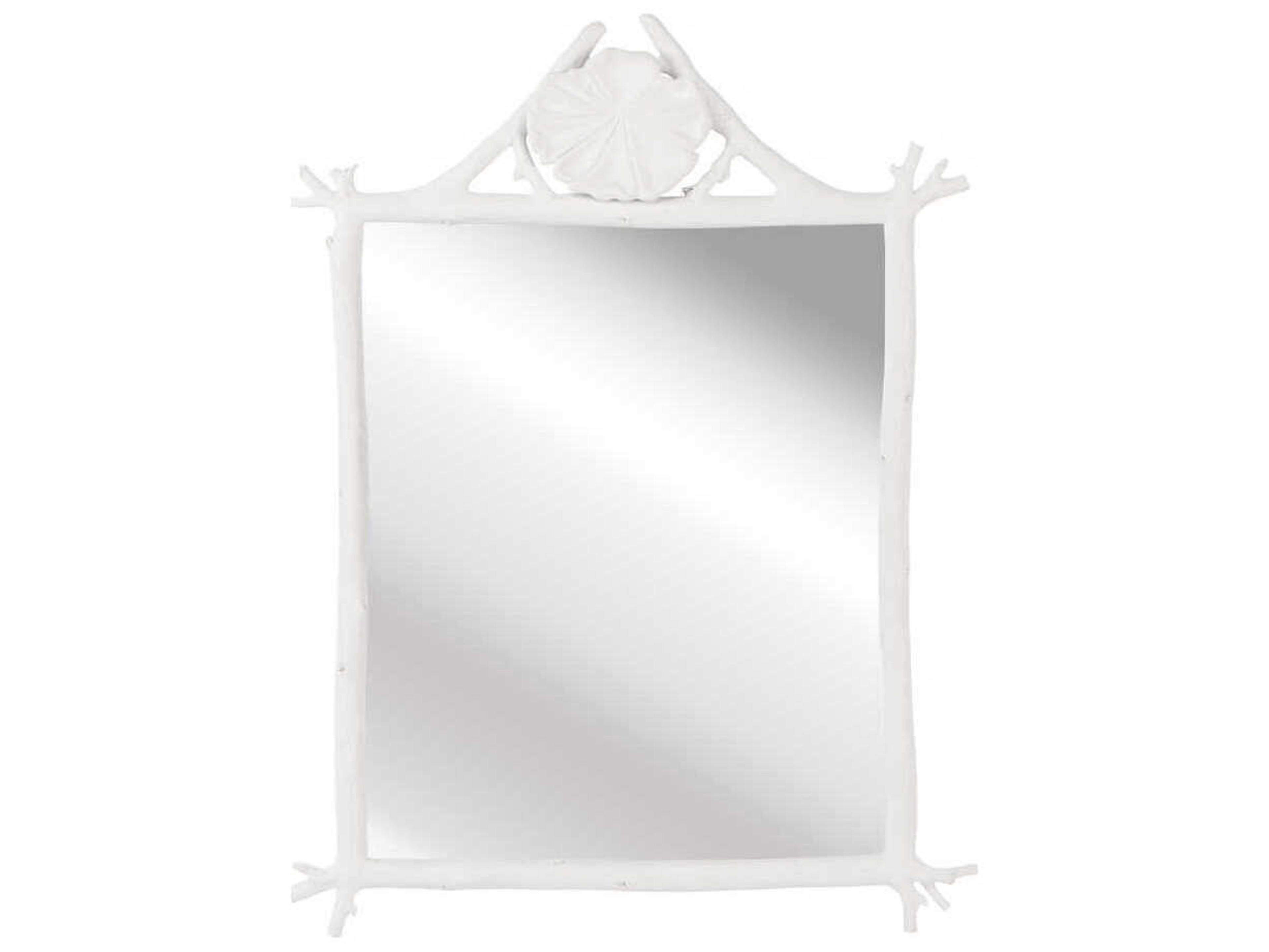 Kristi Nelson Grotto Kristi Nelson White Wall Mirror