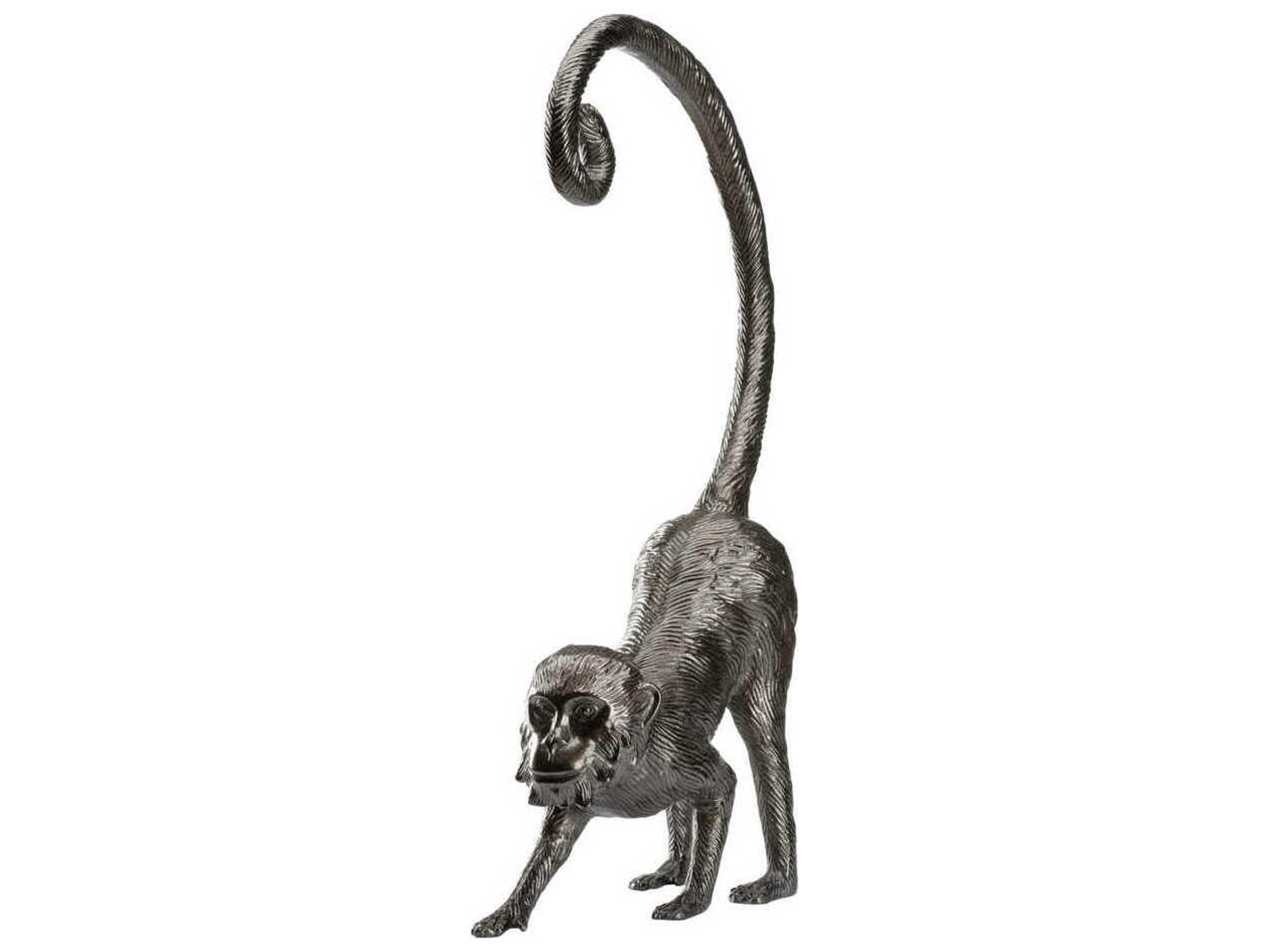 Chelsea House Gunmetal Standing Monkey