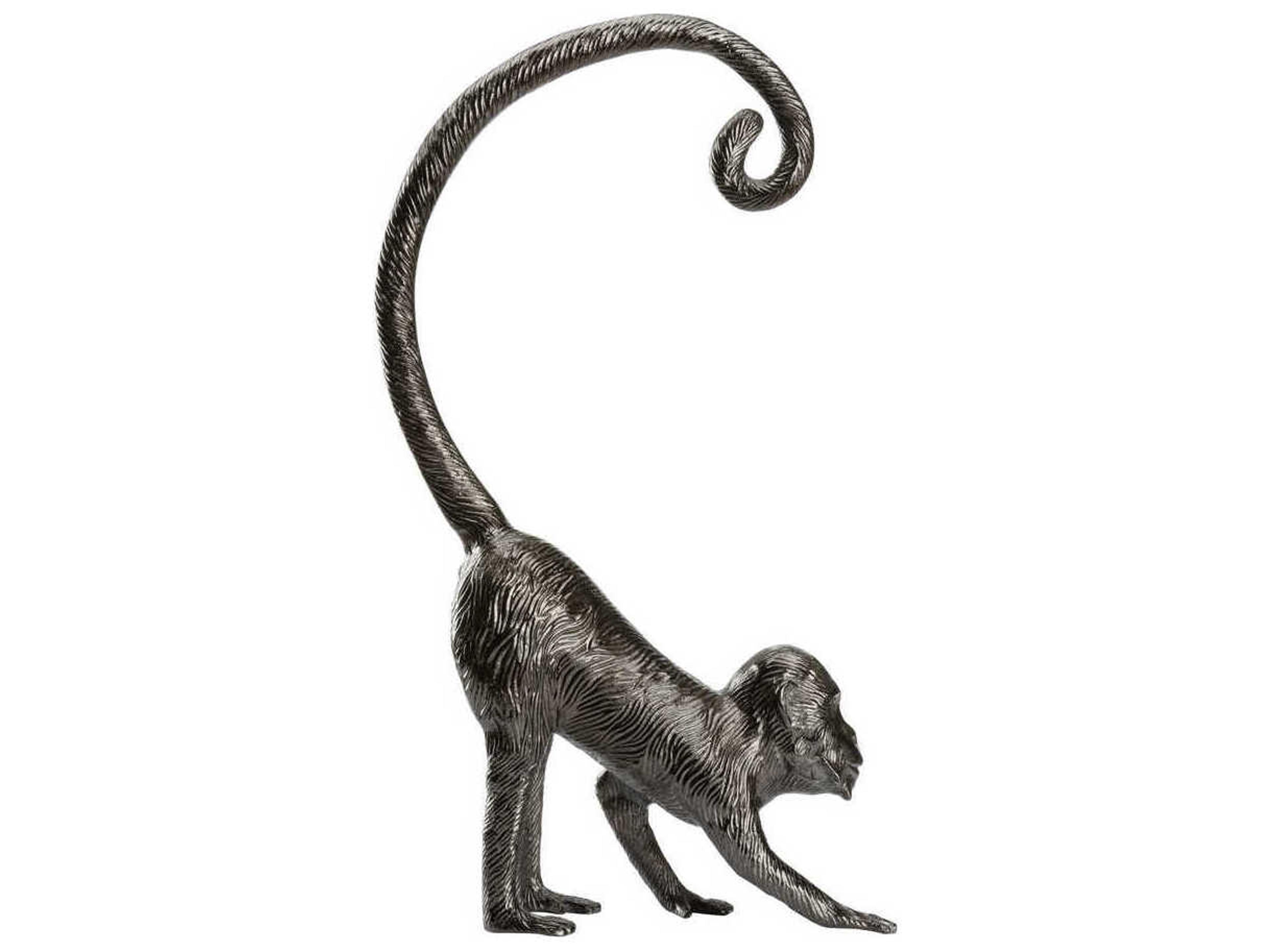 Chelsea House Gunmetal Standing Monkey