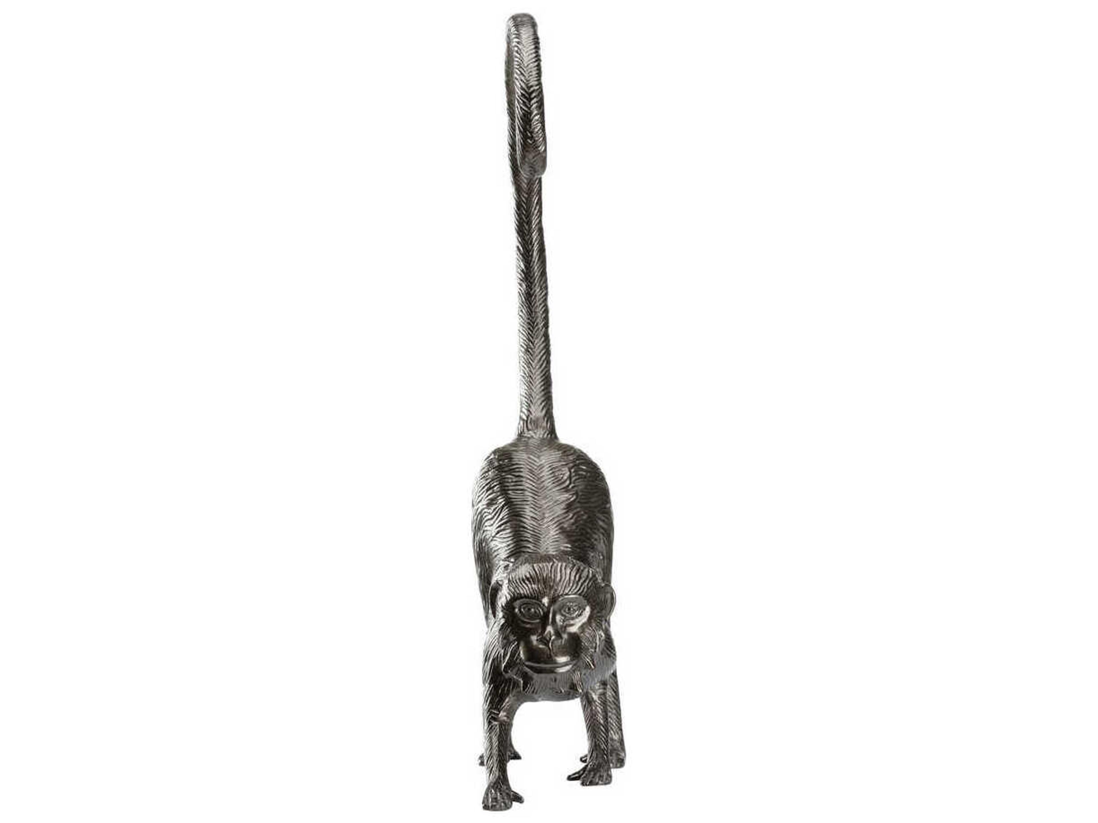 Chelsea House Gunmetal Standing Monkey