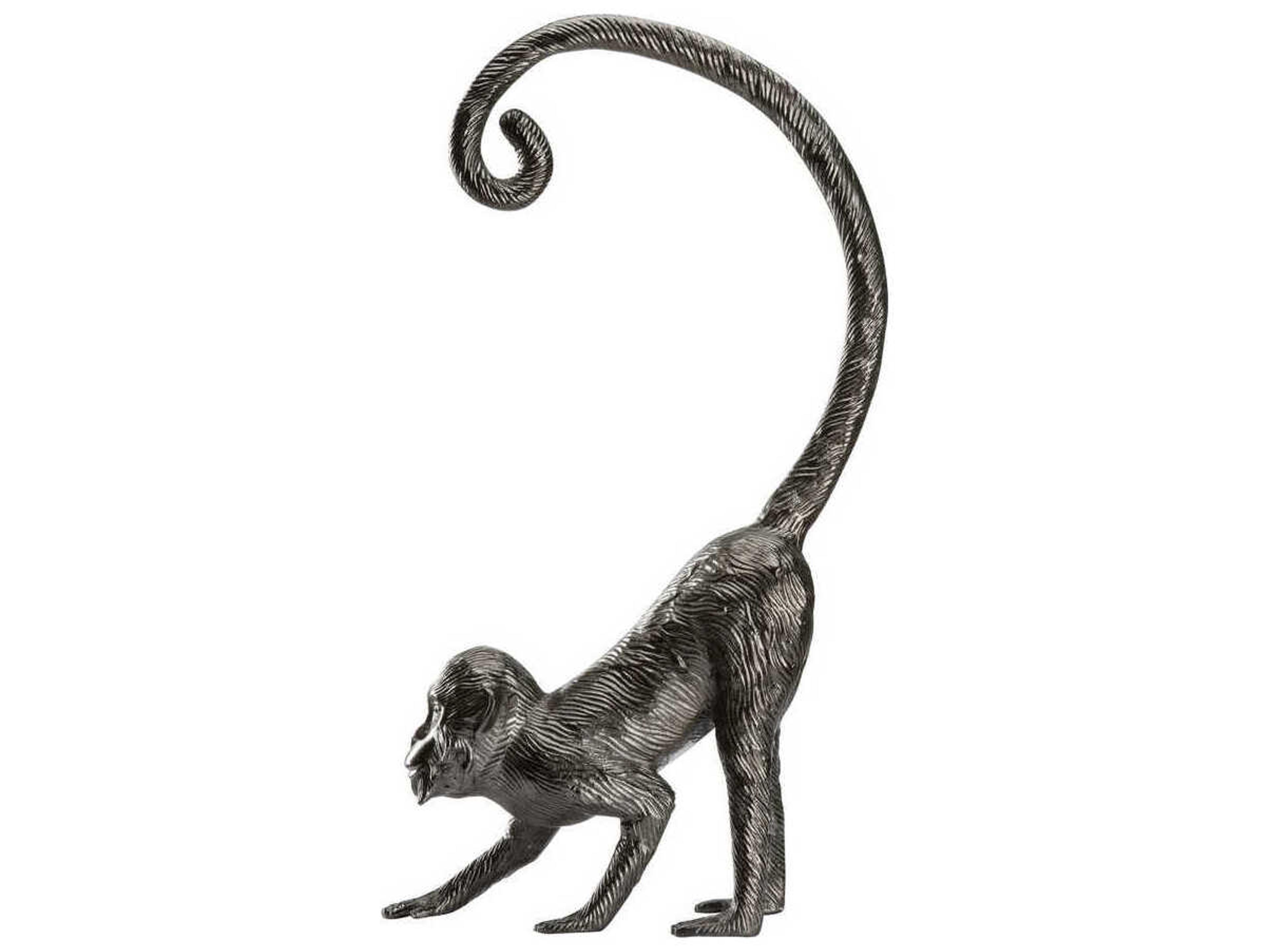 Chelsea House Gunmetal Standing Monkey