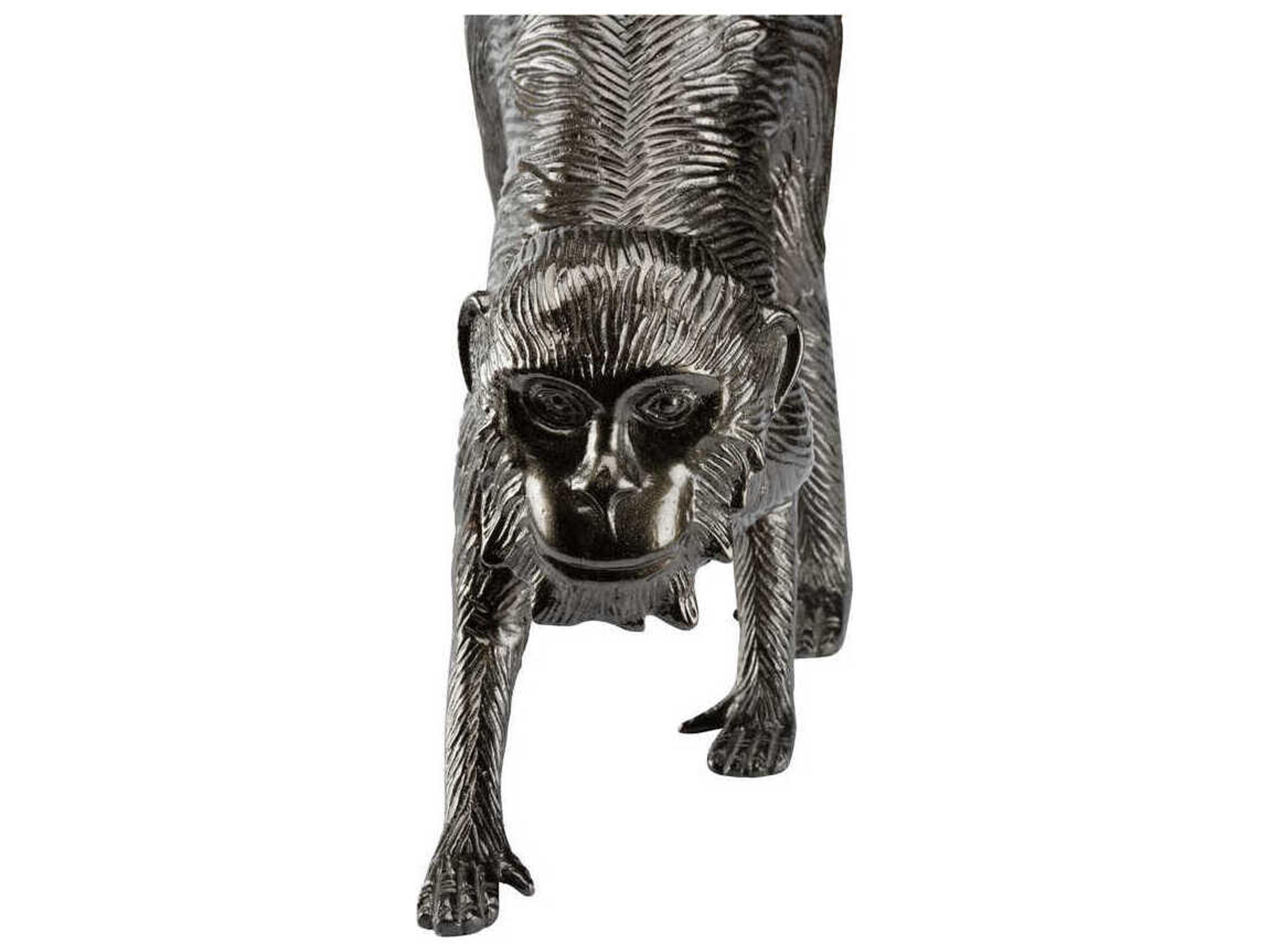 Chelsea House Gunmetal Standing Monkey