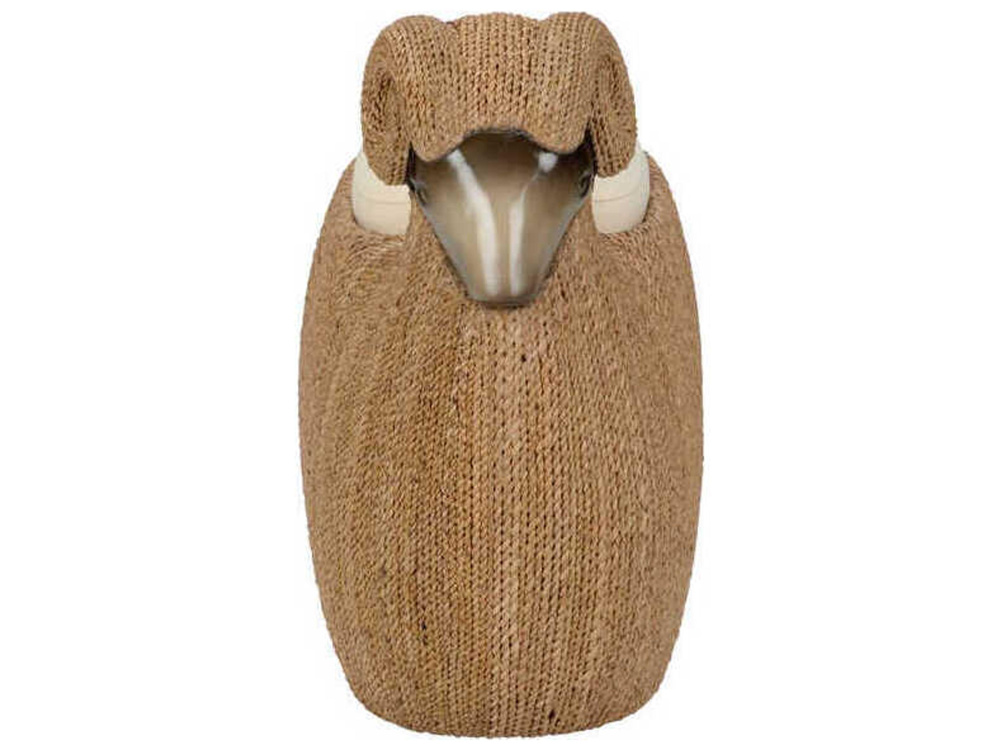 Chelsea House Ram Brown Accent Stool