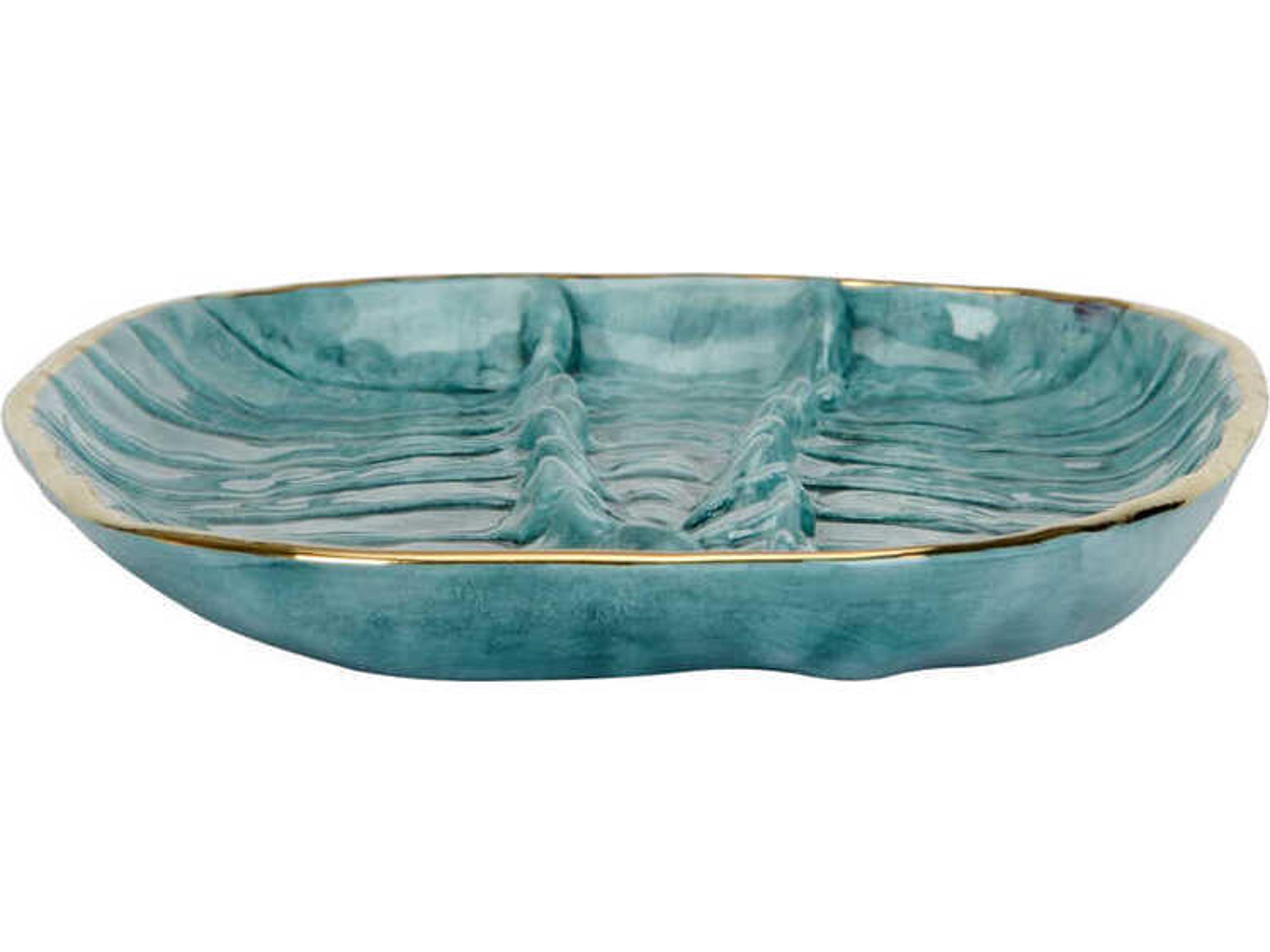 Chelsea House Blue Crocodile Serving Tray