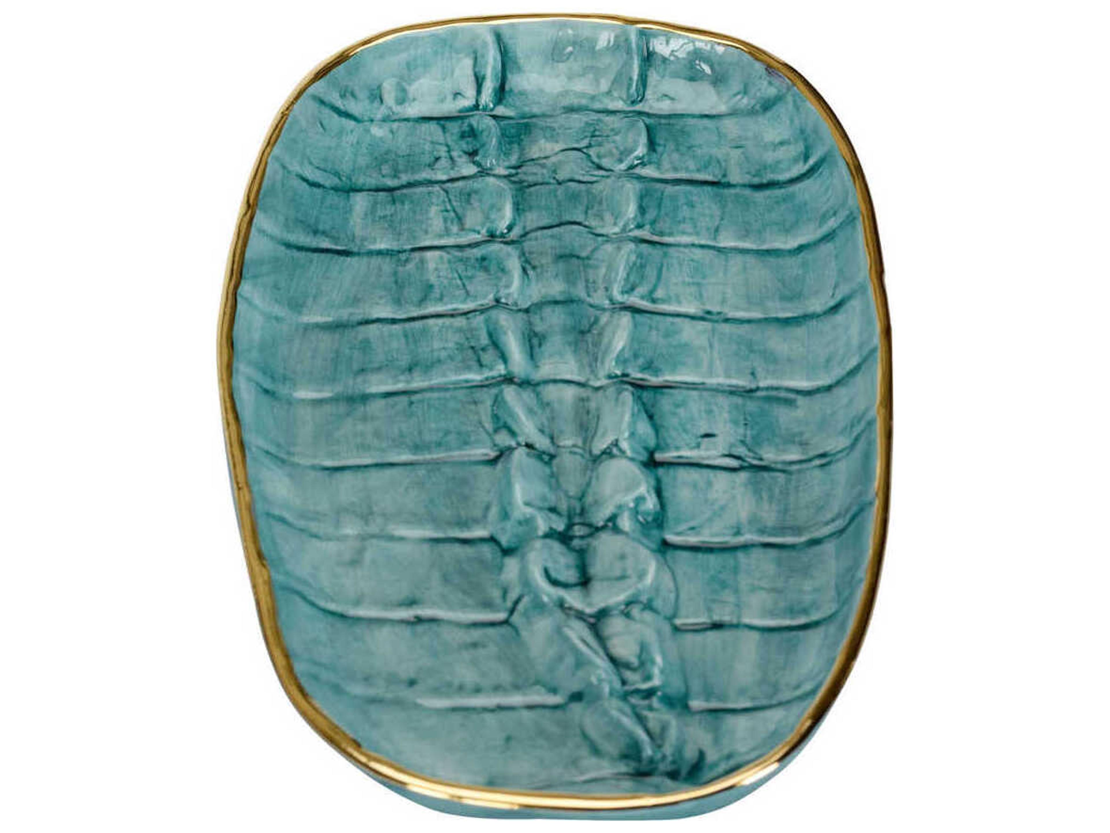 Chelsea House Blue Crocodile Serving Tray